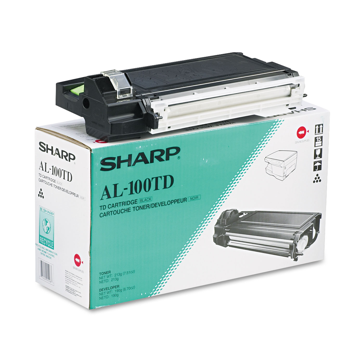 AL100TD Toner, 6,000 Page-Yield, Black