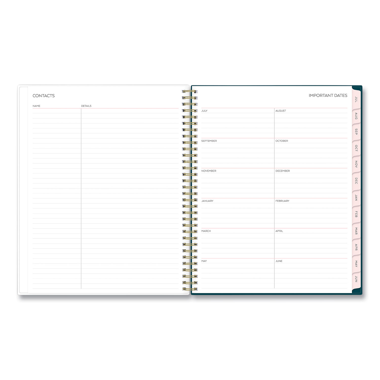 Blue Sky® Greta Academic Year Weekly/Monthly Planner, Greta Floral
