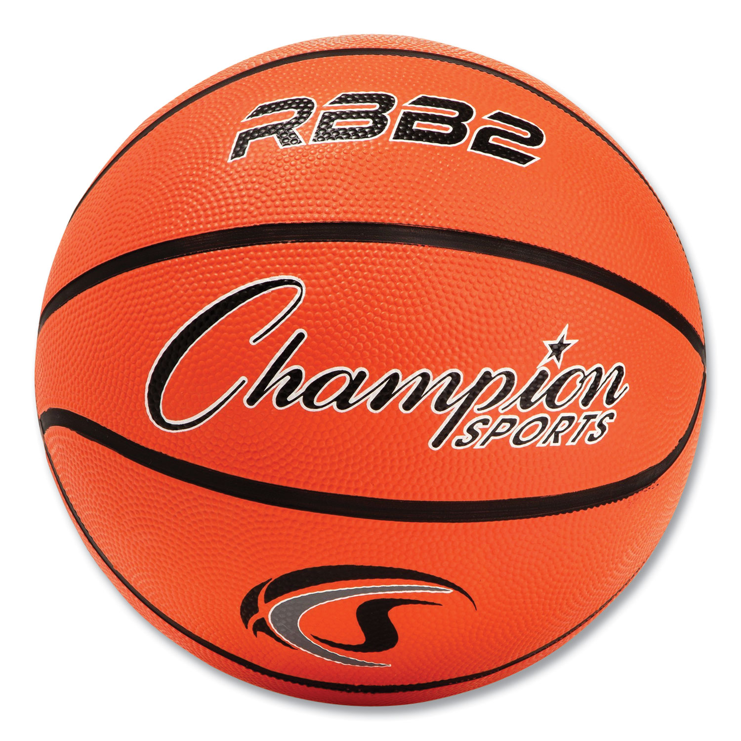 Rubber Sports Ball, For Basketball, No. 5 Size, Junior Size, Orange