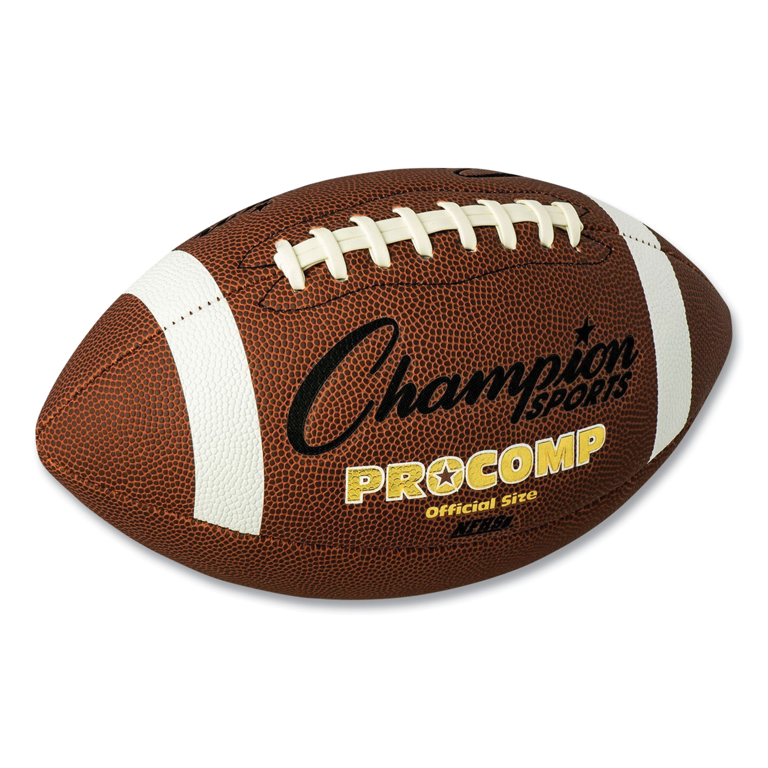 Pro Composite Football, Official Size, Brown