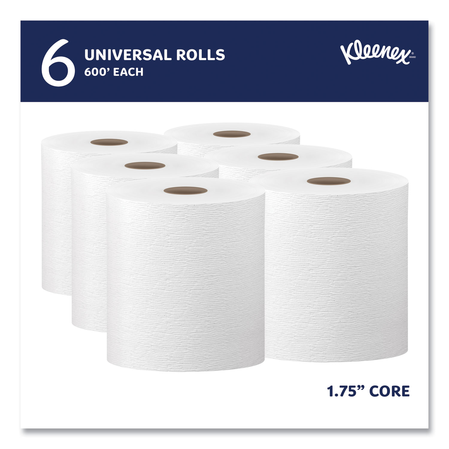 Scott Hard Roll Paper Towels, 8 x 400', 1-Ply, White