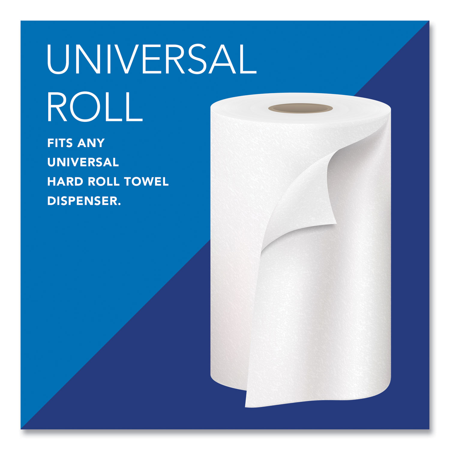 Essential Hard Roll Towels for Business, Absorbency Pockets, 1-Ply, 8 x  400 ft, 1.5 Core, White, 12 Rolls/Carton - Buy Janitorial Direct