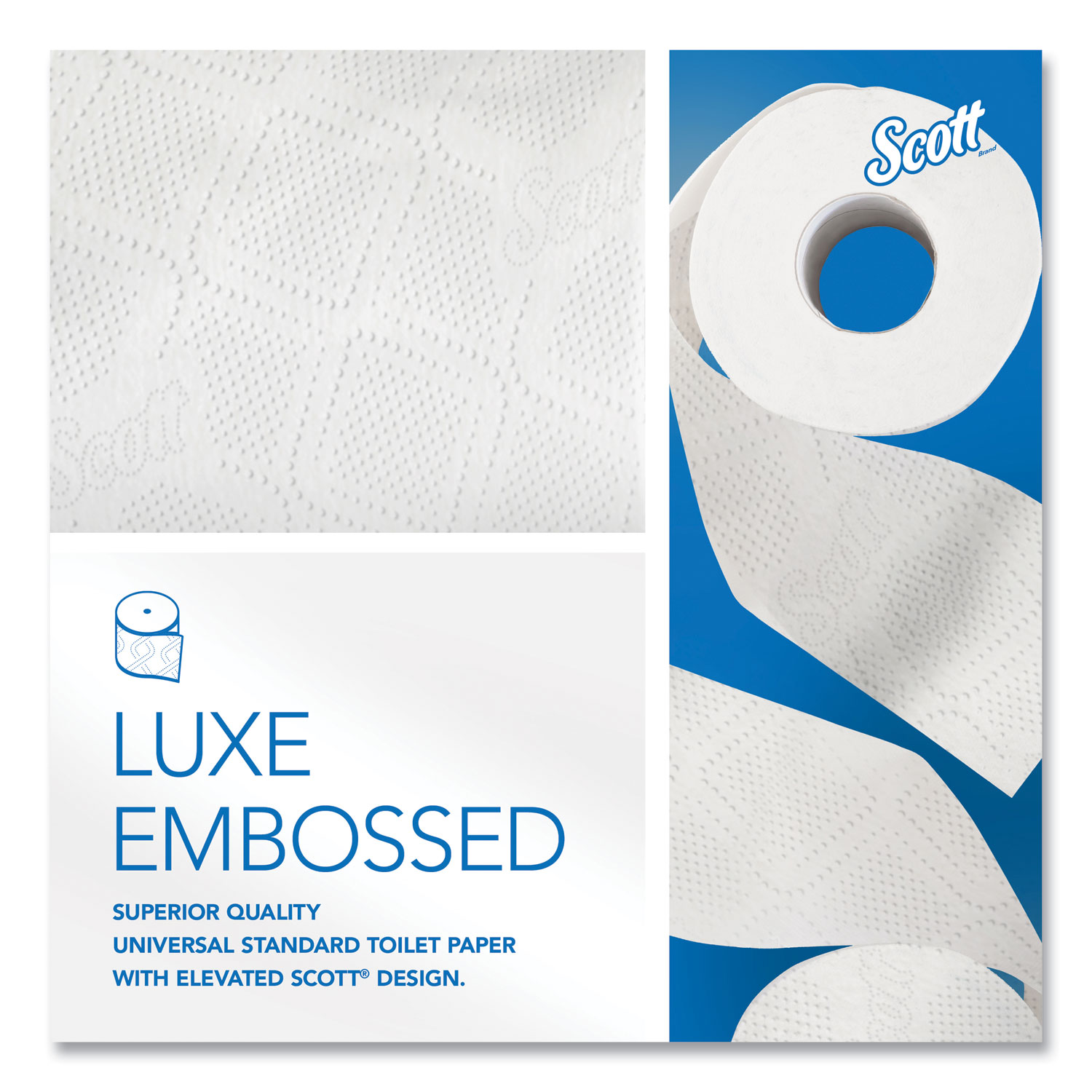 Scott® Professional Standard Roll Toilet Paper – 2-Ply 40x550 Sheets
