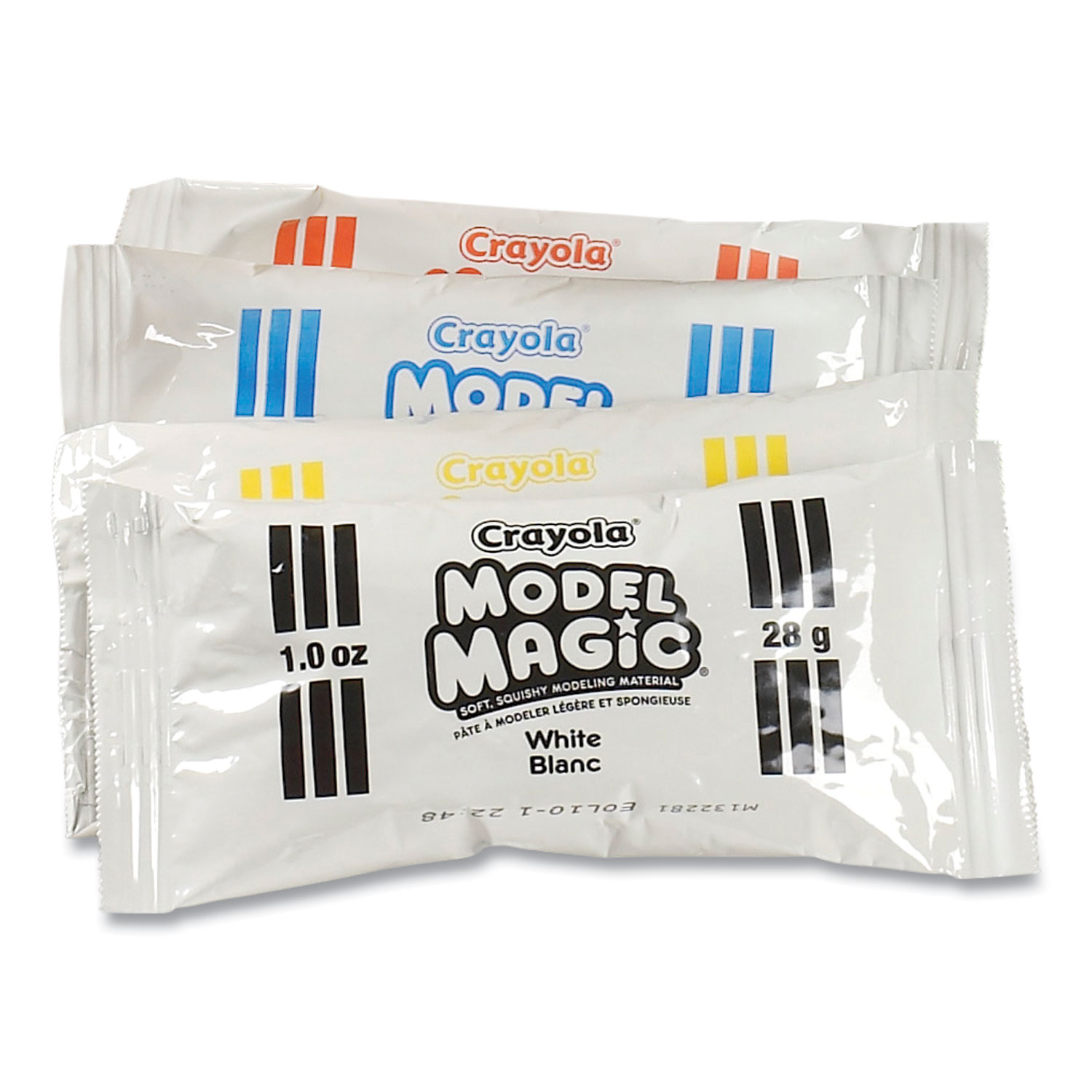 Crayola Model Magic Modeling Compound, 8 oz, White, 6 lbs