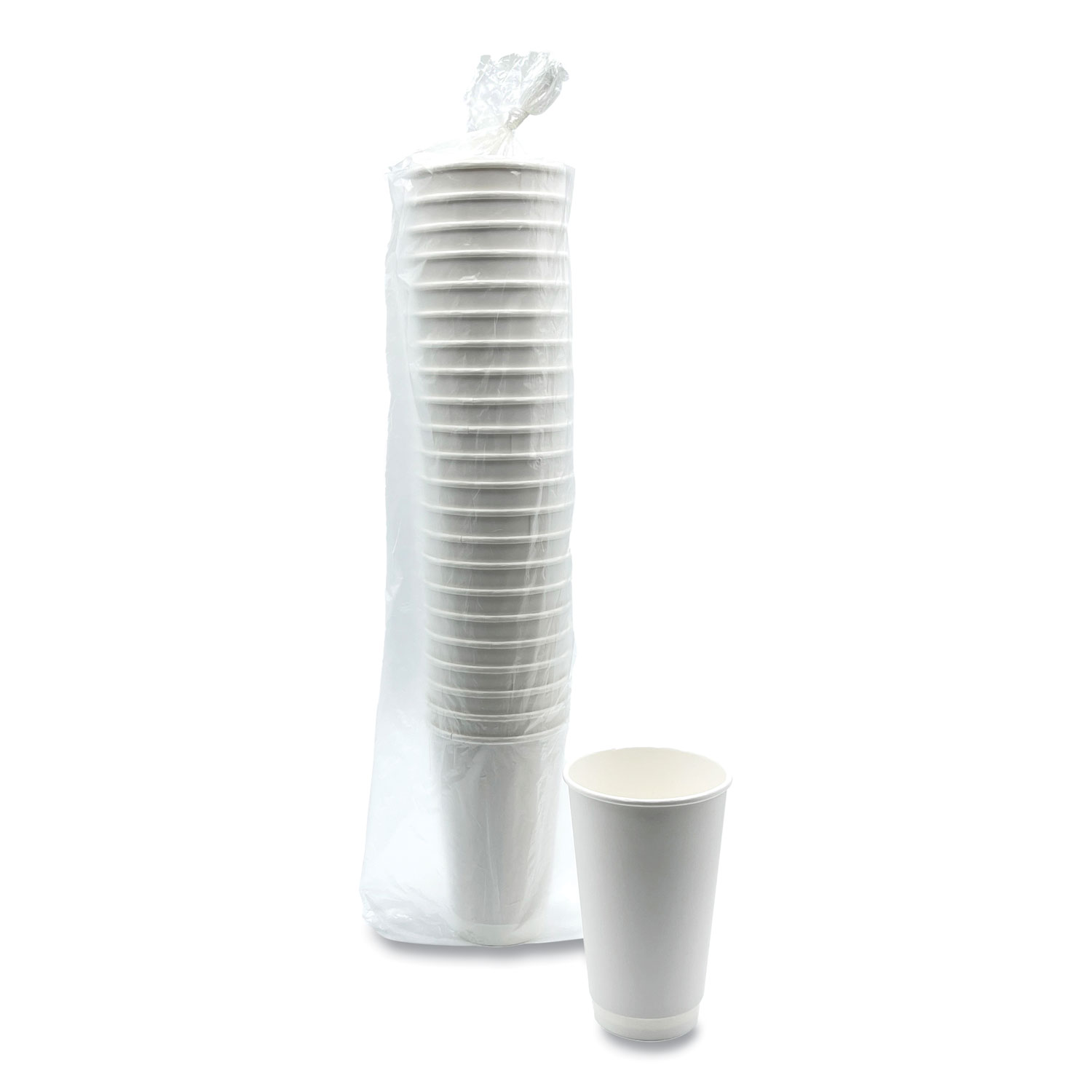 Boardwalk Bwkwht8hcup 8 oz. Paper Hot Cups - White (1000/Carton)