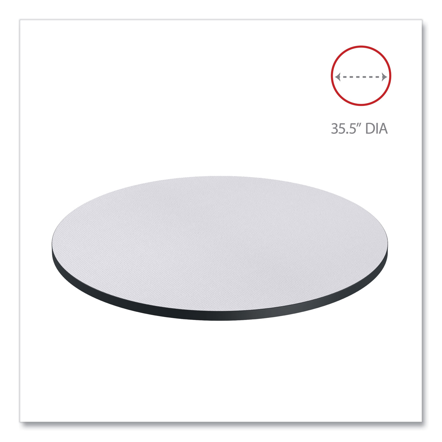 30 Diameter Round White Table Top
