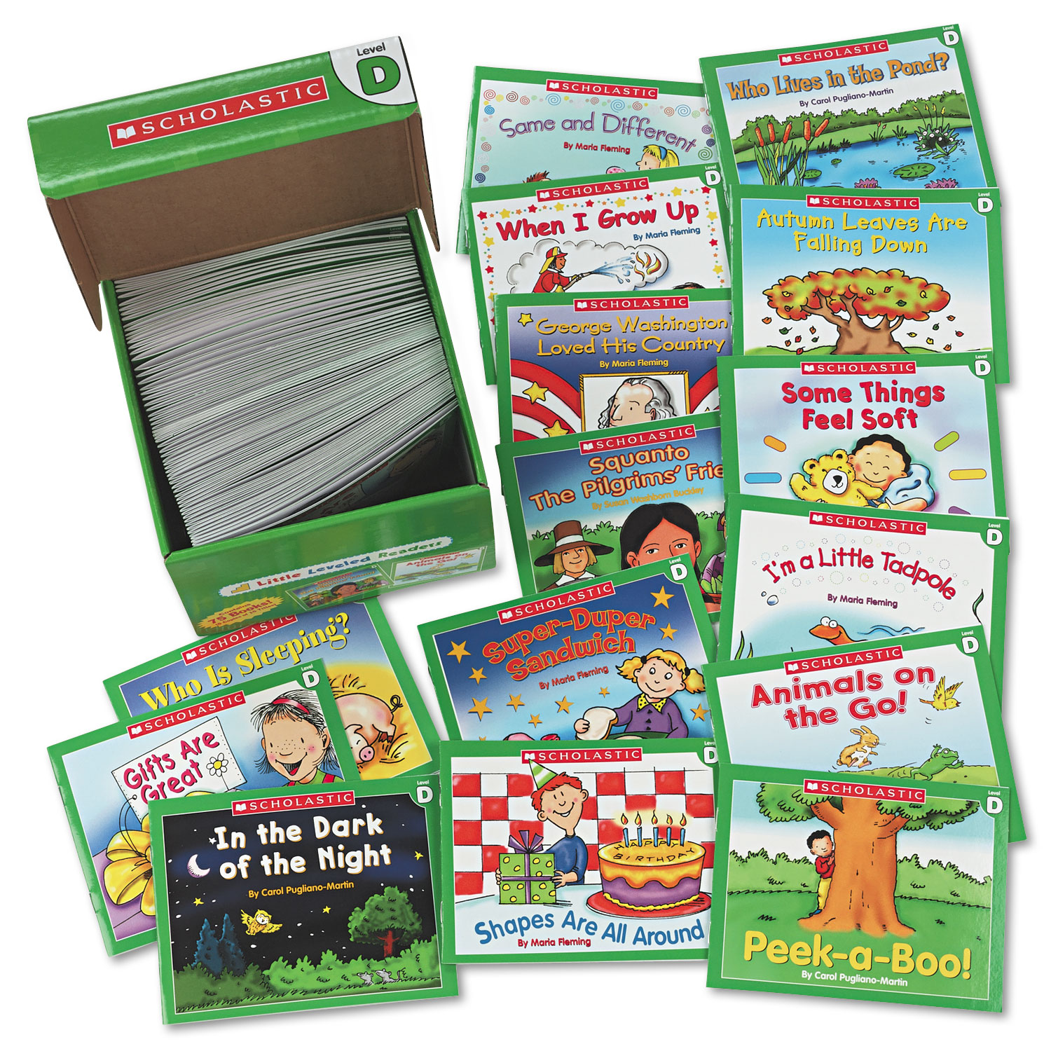 Little Leveled Readers Mini Teaching Guide, 75 Books, Five Each of 15 Titles