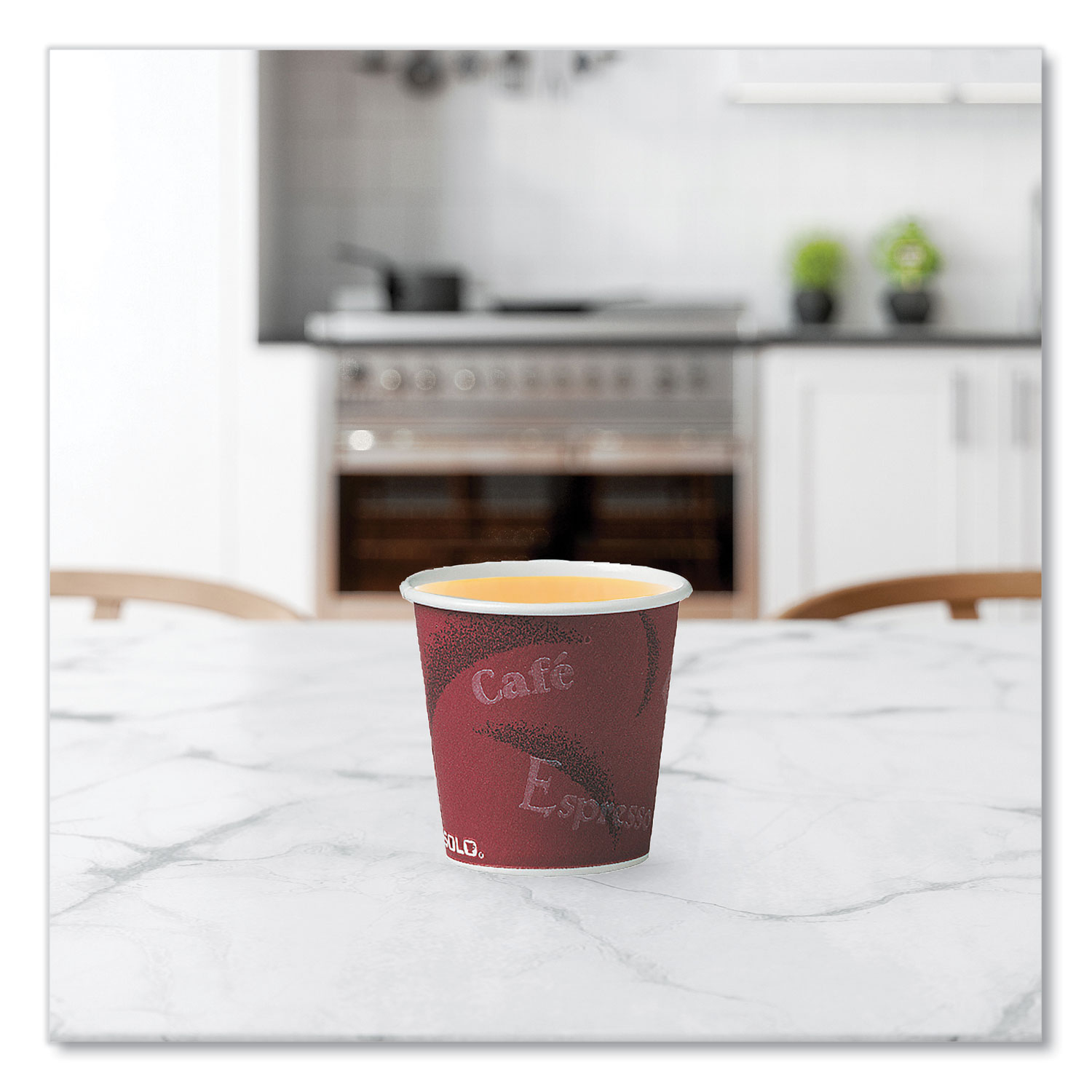 Solo Polycoated Hot Paper Cups 4 oz White