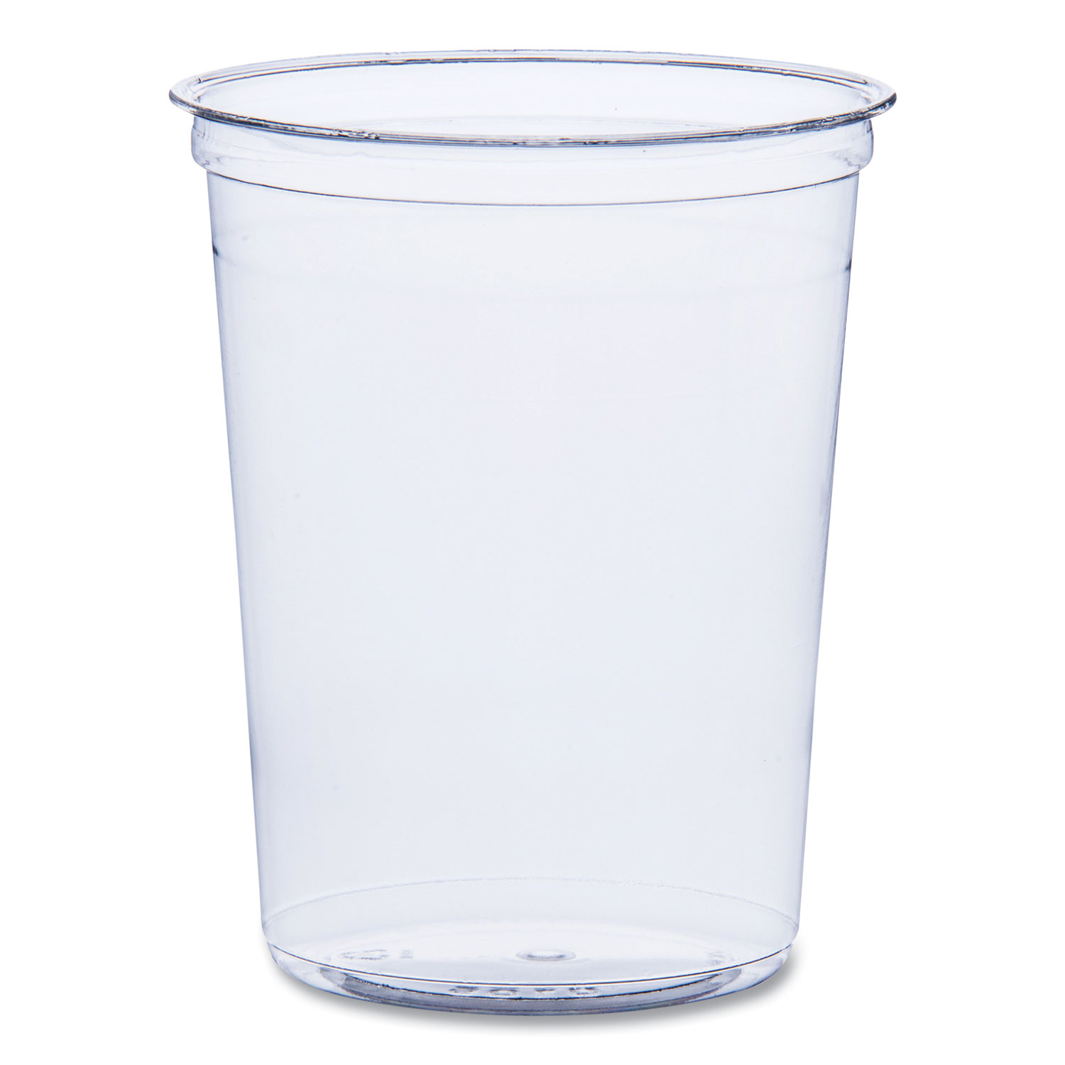 Bare Eco-Forward RPET Deli Containers, ProPlanet Seal, 32 oz, Clear, Plastic, 50/Pack, 10/Carton