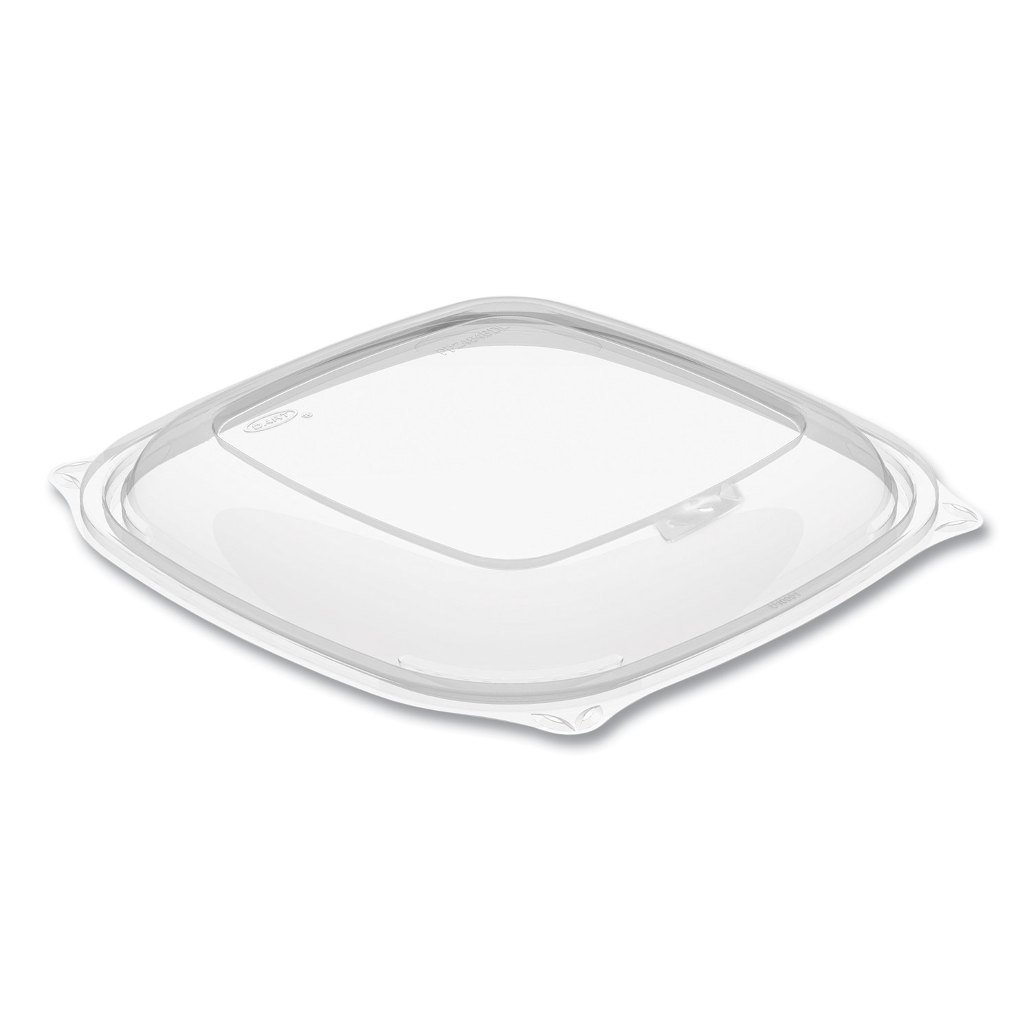 Clear Dome Lid for 32, 48 oz. Square Takeout Containers