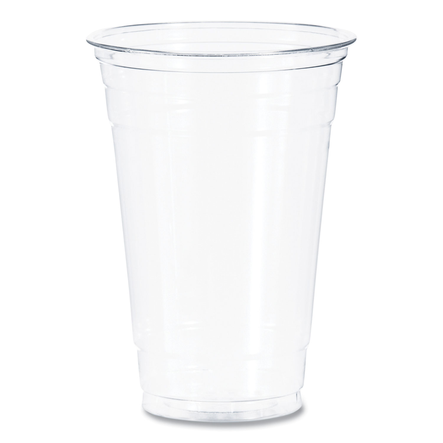 Solo 7oz Clear Plastic Cups - 20 / Carton - Clear - Plastic