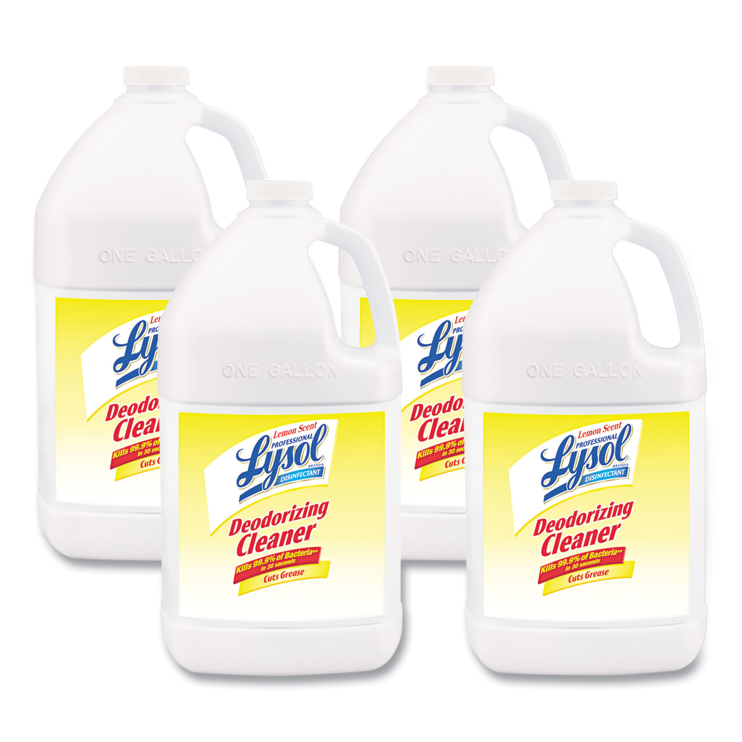 Lysol Disinfectant Heavy-Duty Bathroom Cleaner Concentrate, 1 Gal Bottles,  4/Carton - RAC94201CT