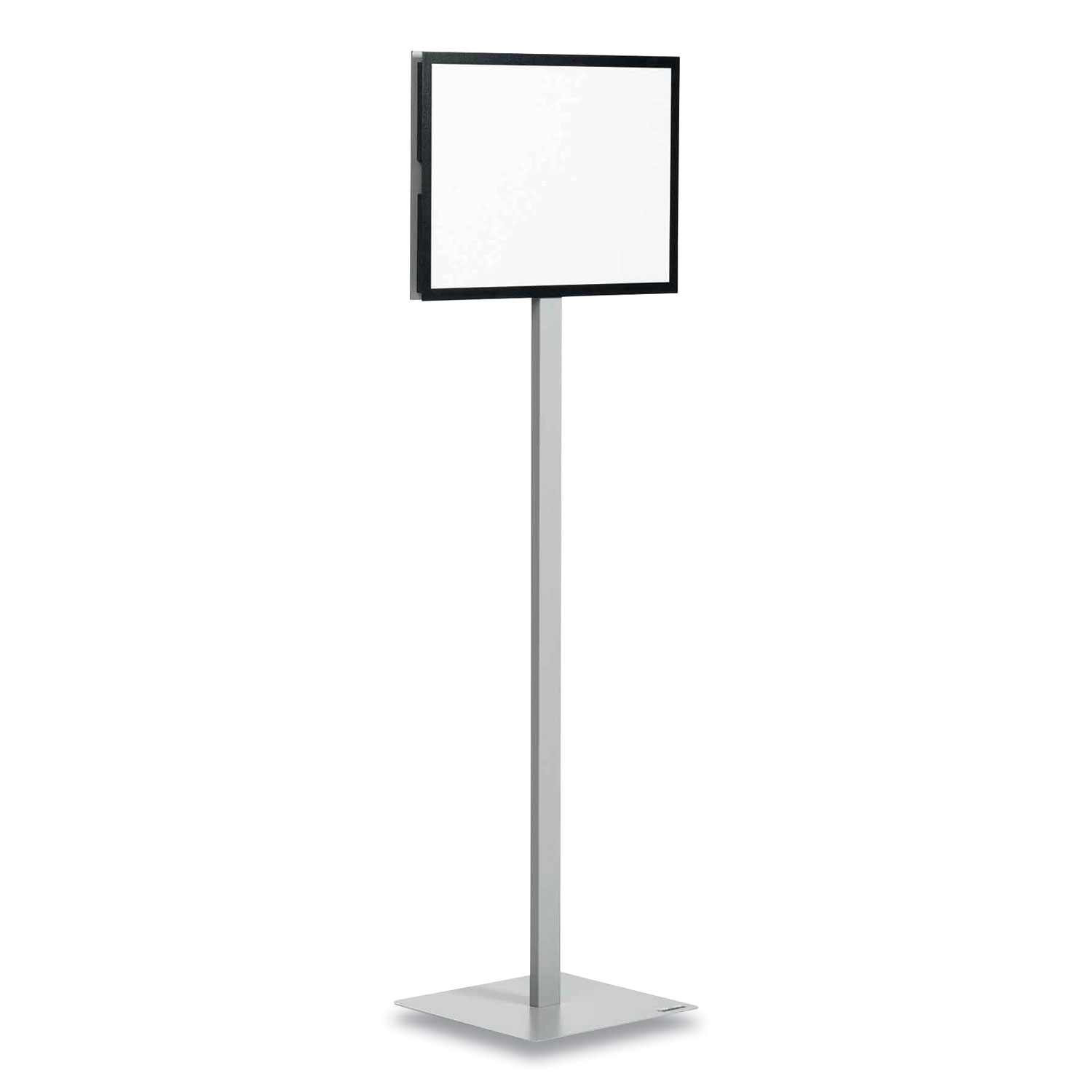 Info Basic Floor Stand, 55.31″ Tall, Black Stand, 11 x 17 Face