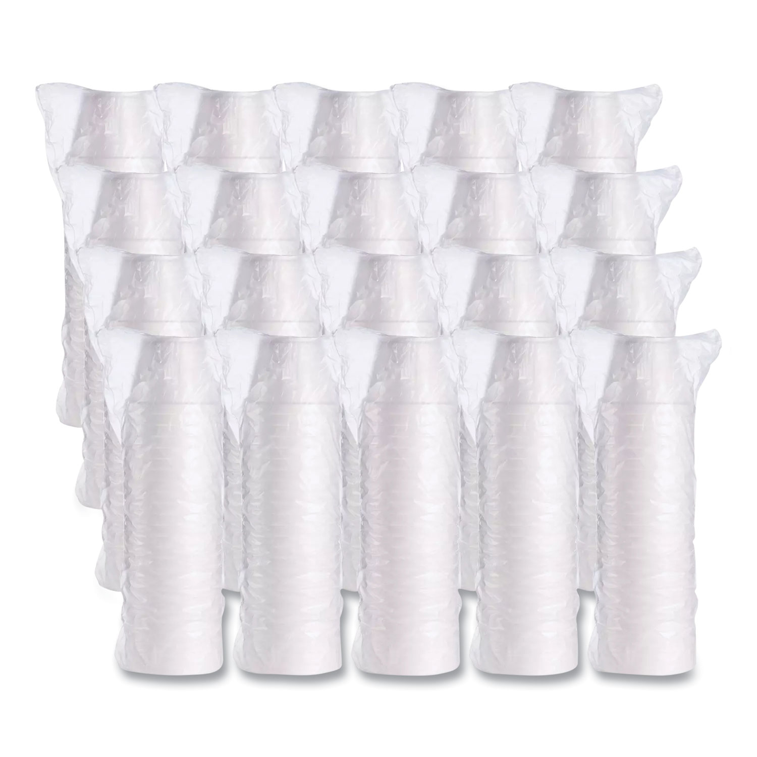 DART White Vented Disposable Foam Cup Lids, Fits 6 oz. to 32 oz. Cups, 50  Pack, 10 Packs / Carton DCC20RL - The Home Depot