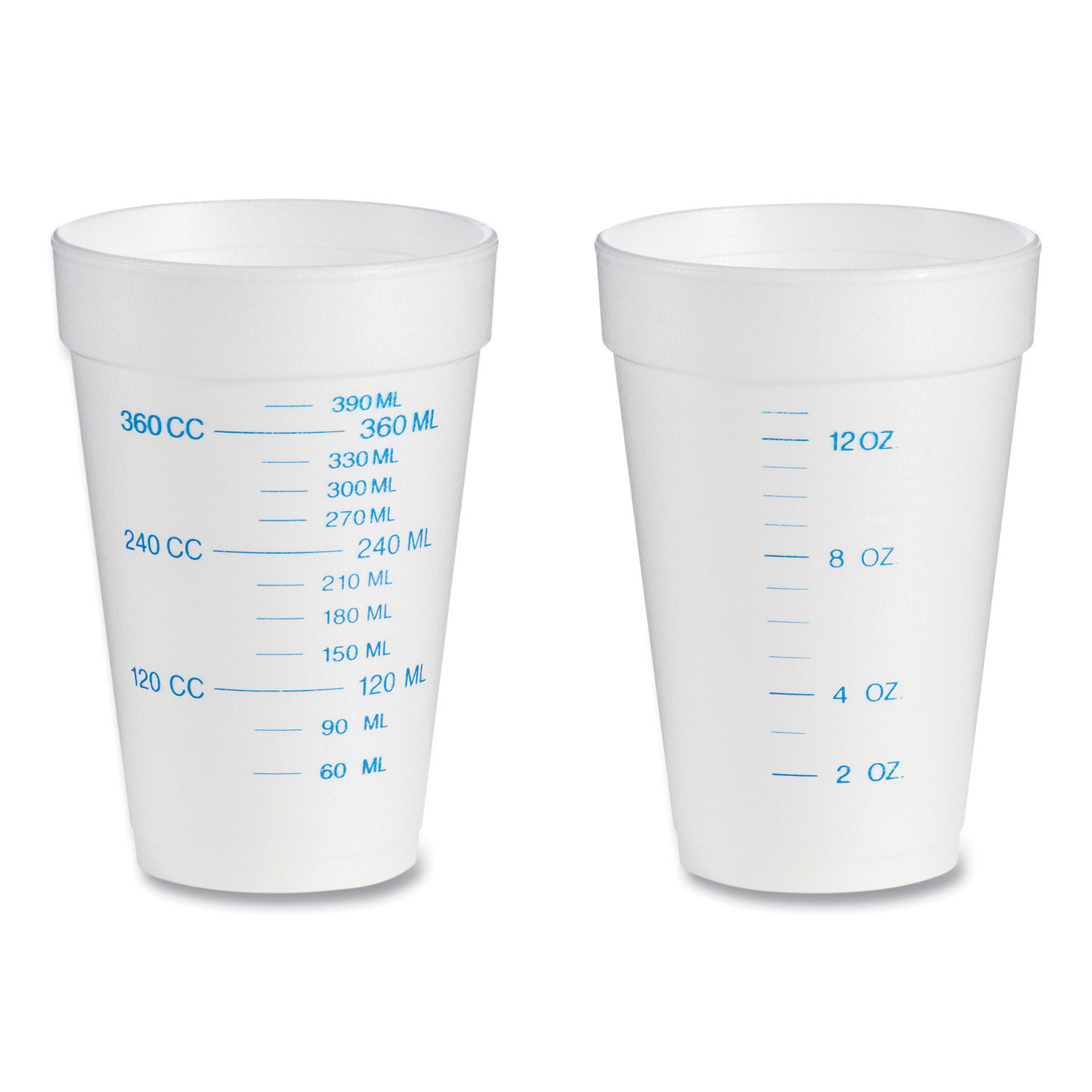 Axis. 16 Oz Measuring Cup Liquid and Dry Embossed Graduations Translucent  PP 24/cs