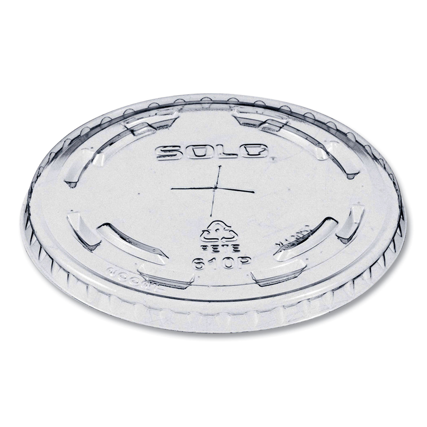 Plastic Cold Cup Lids, Fits 9 oz to 10 oz Cold Cups, Clear, 1,000/Carton