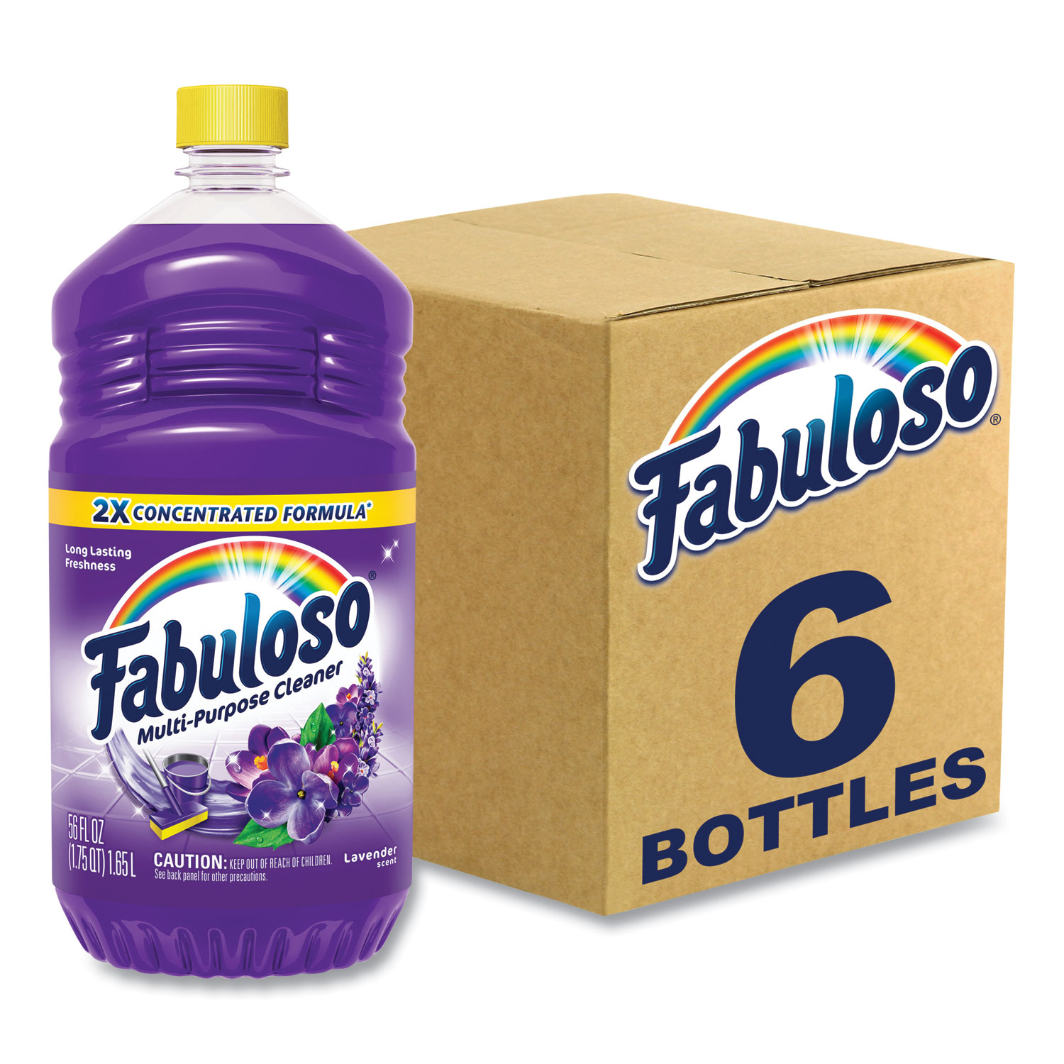 Fabuloso 56 oz. Bottle All-Purpose Cleaner, Passion Fruit Scent (6/Carton)  CPC53043 - The Home Depot