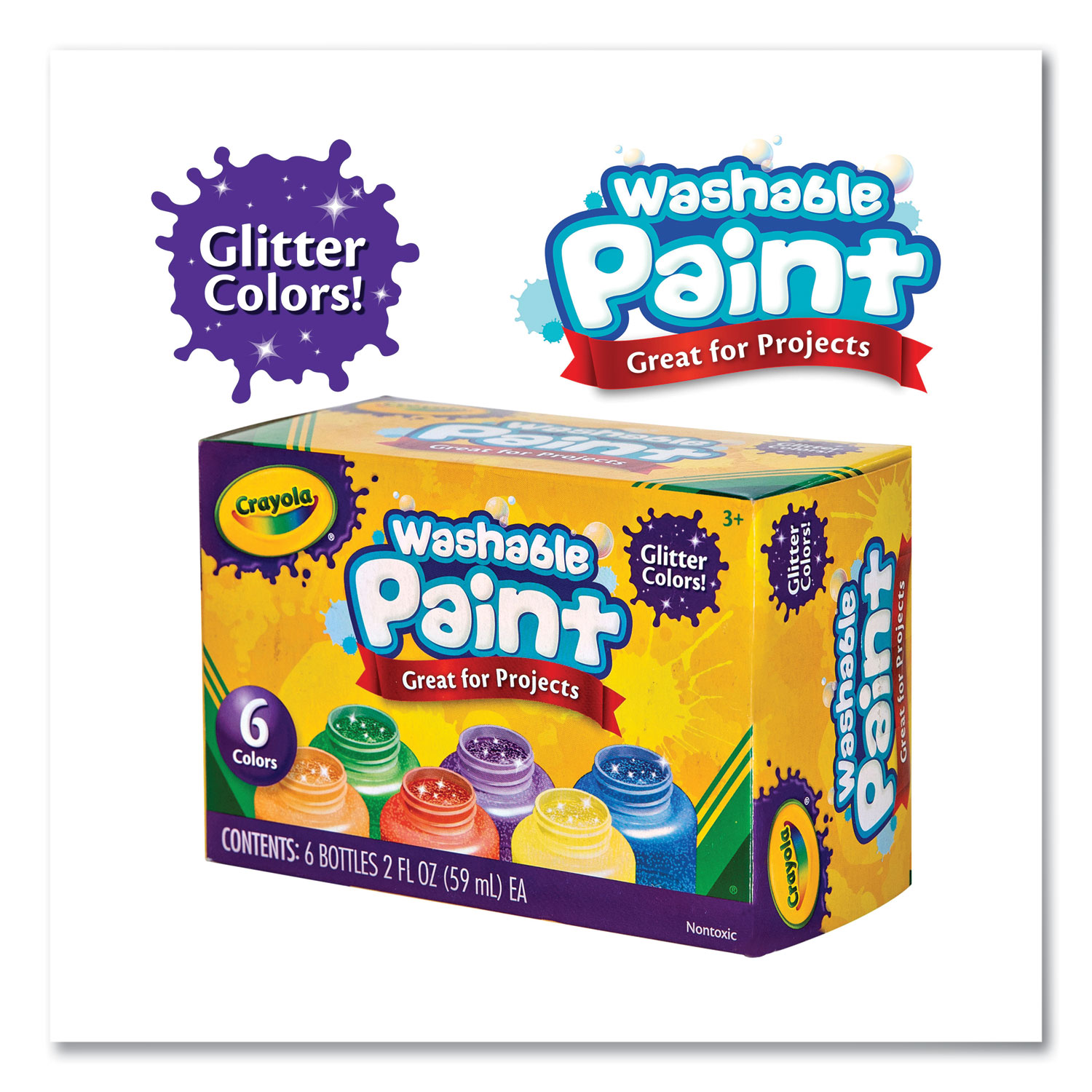 Washable Paint by Crayola® CYO542128036