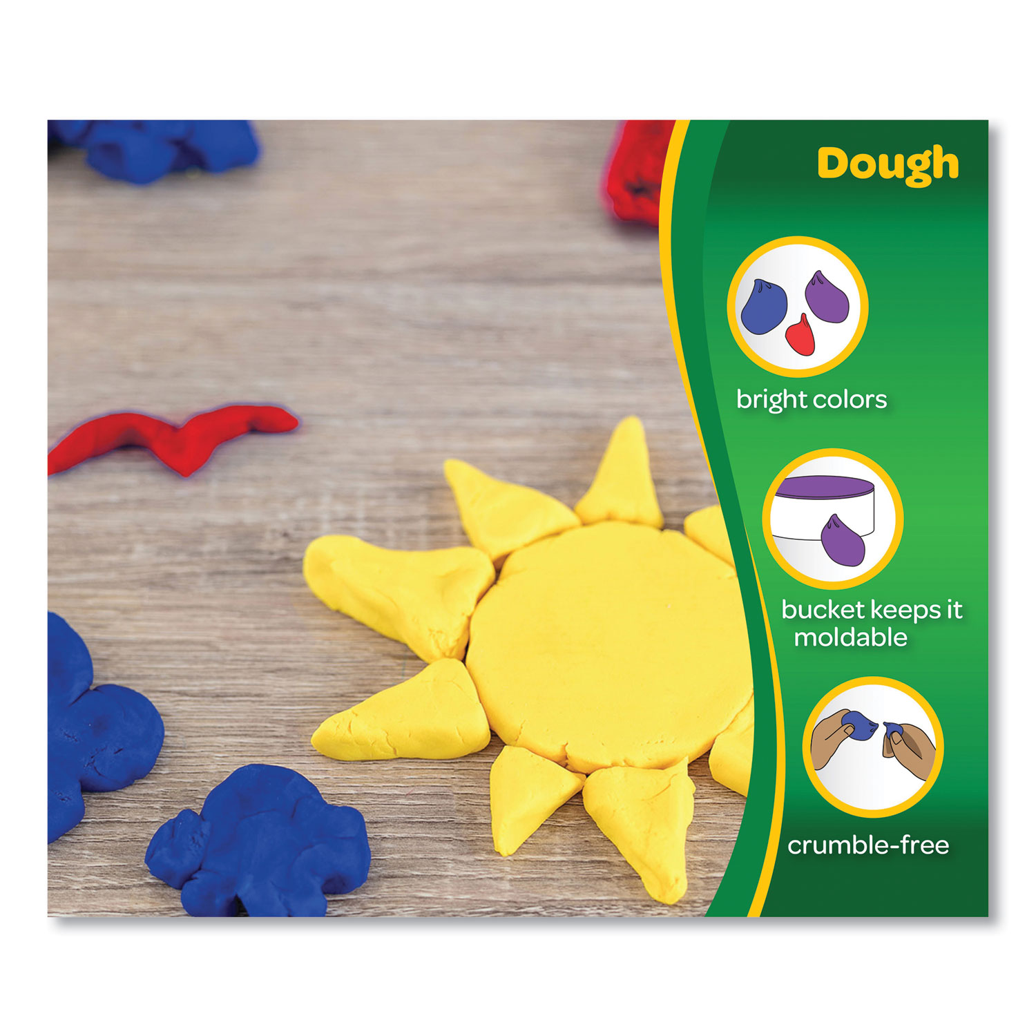 Dough Classpack, 3 oz, 8 Assorted Colors - mastersupplyonline