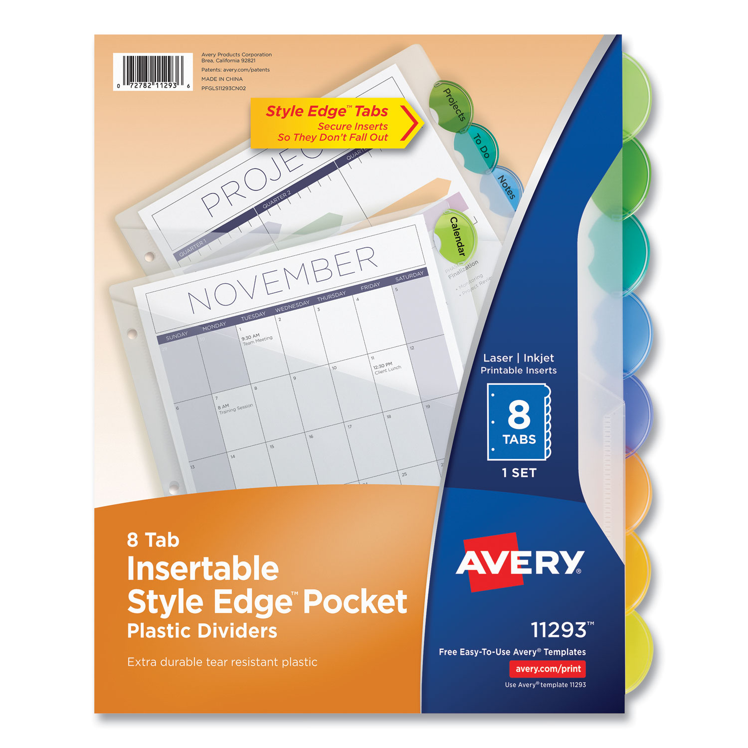 Avery Binder Pockets - AVE75243 