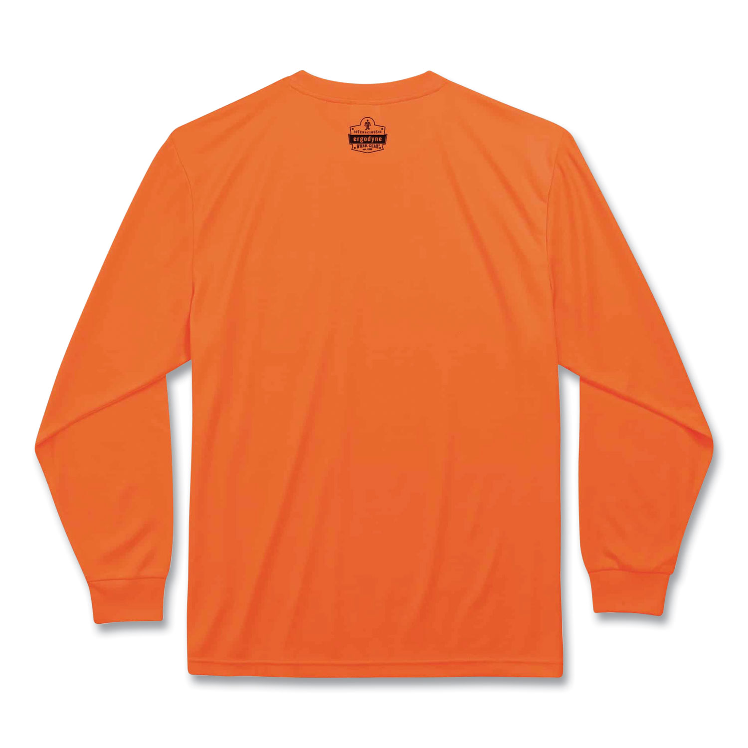 GloWear 8091 Non-Certified Hi-Vis Long Sleeve Shirt, X-Large, Orange