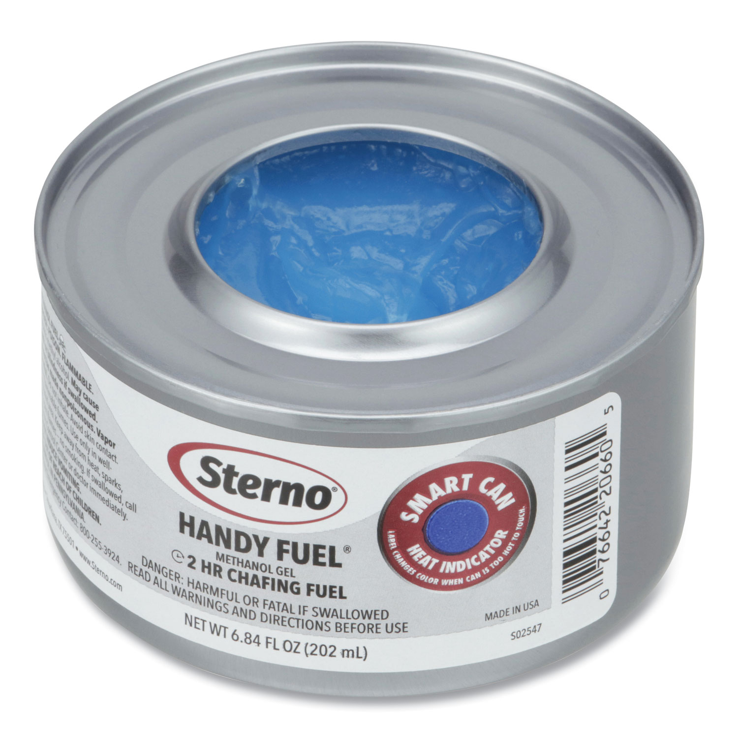 Sterno® Handy Fuel Methanol Gel Chafing Fuel, 2 Hour Burn, 6.7 oz, 72