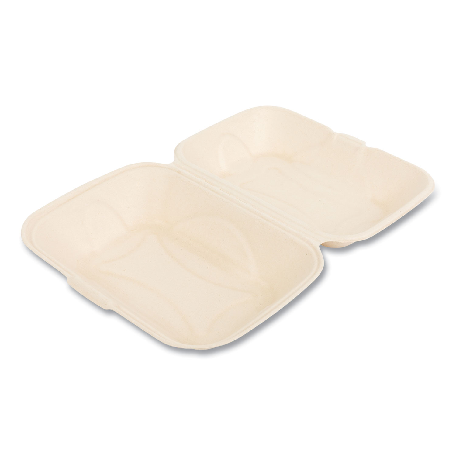 6 x 6 x 3 Biodegradable, Compostable, Sugarcane Bagasse 1