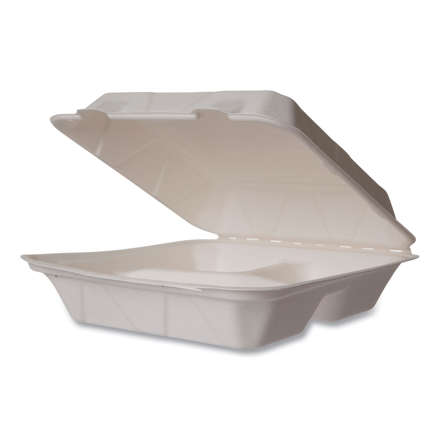 Takeaway Food Storage Containers Disposable Containers 3 Compartments