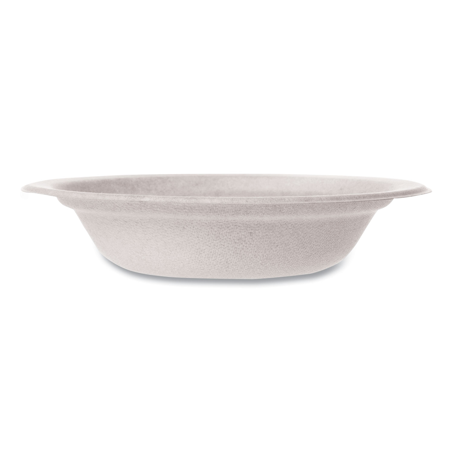 Nourish Molded Fiber Tableware, Compostable, Bowl, 12 oz, White, 1,000/Carton