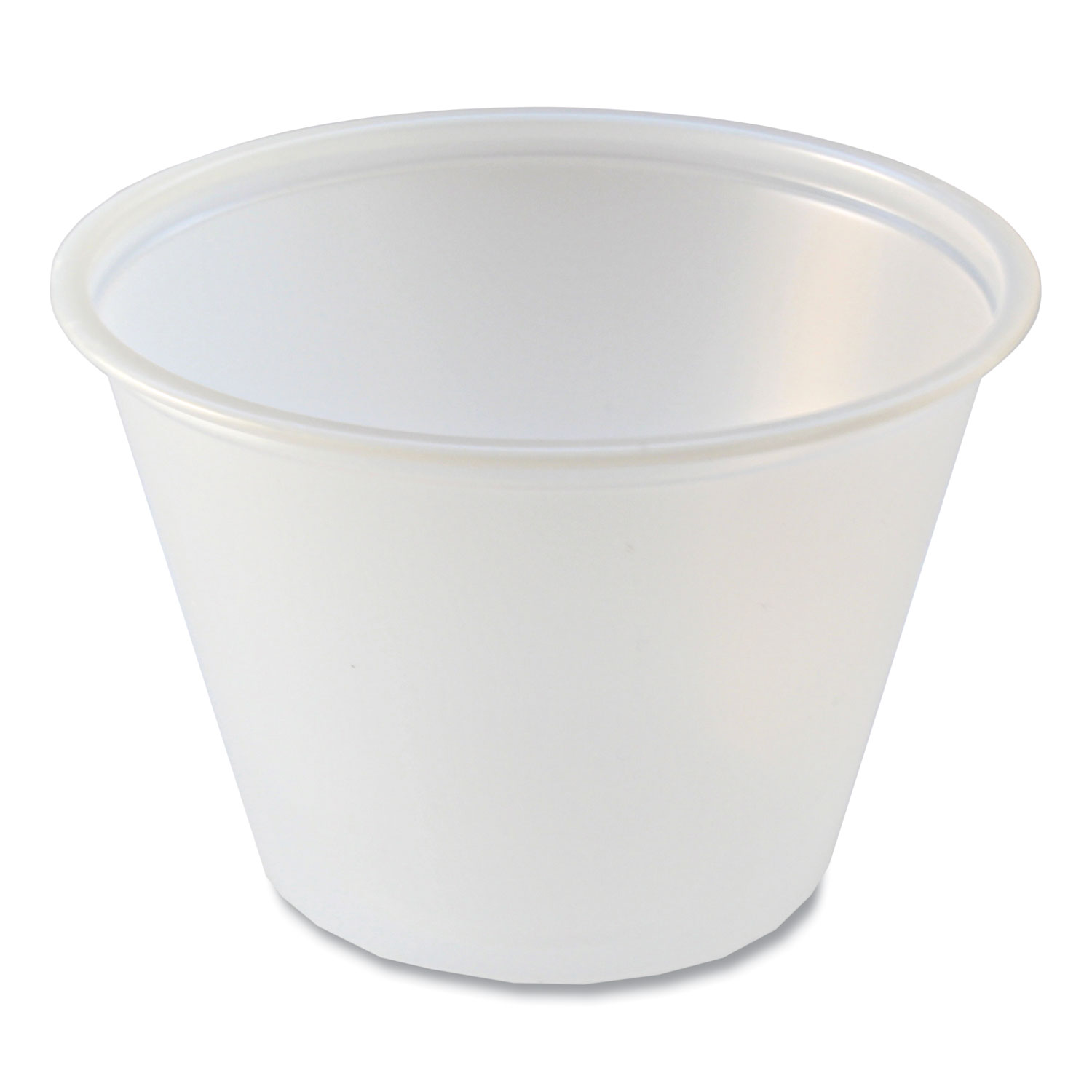 Portion Cups, 2.5 oz, Translucent, 125/Sleeve, 20 Sleeve/Carton