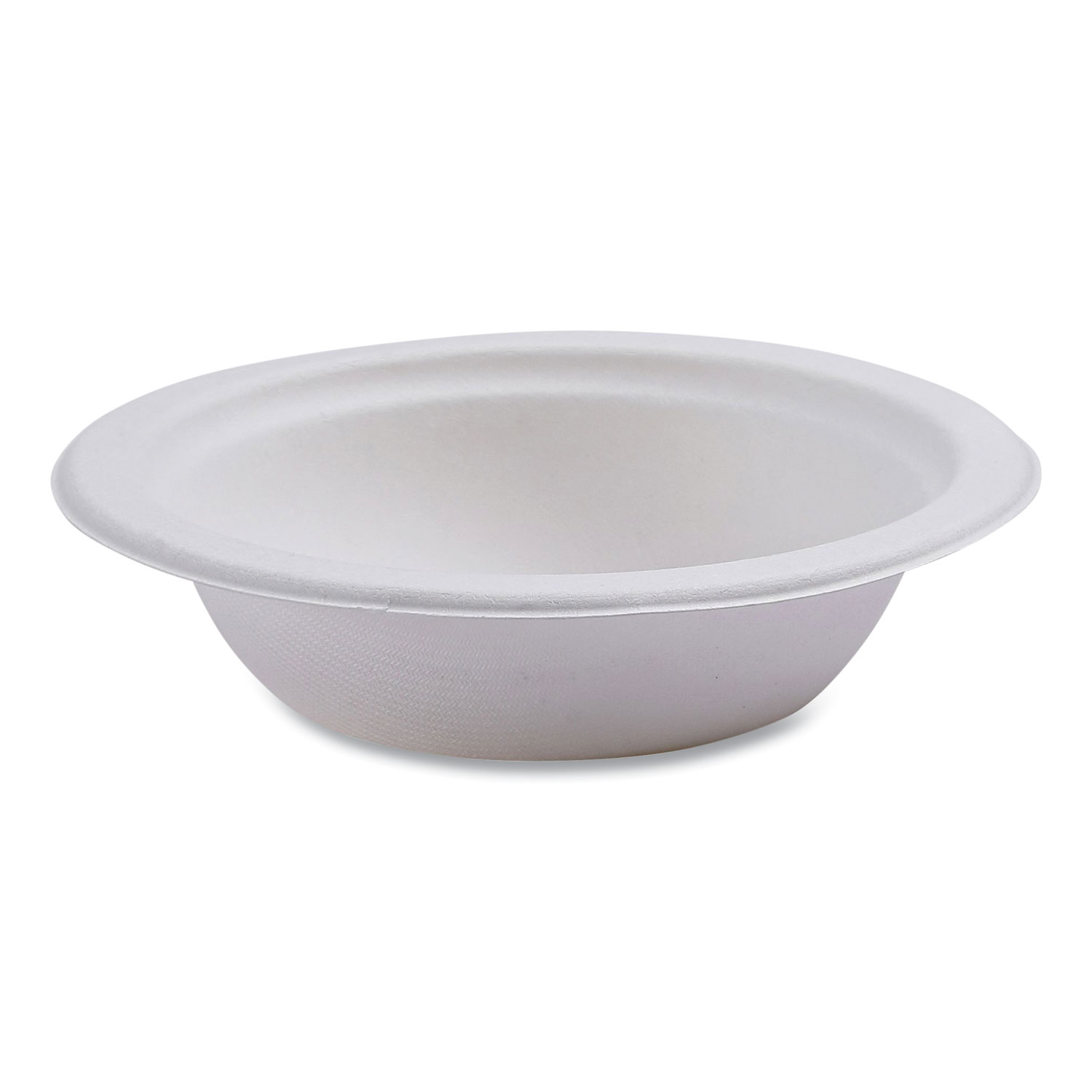 50 Count] 24oz Round Disposable Bowls with Lids Natural Sugarcane
