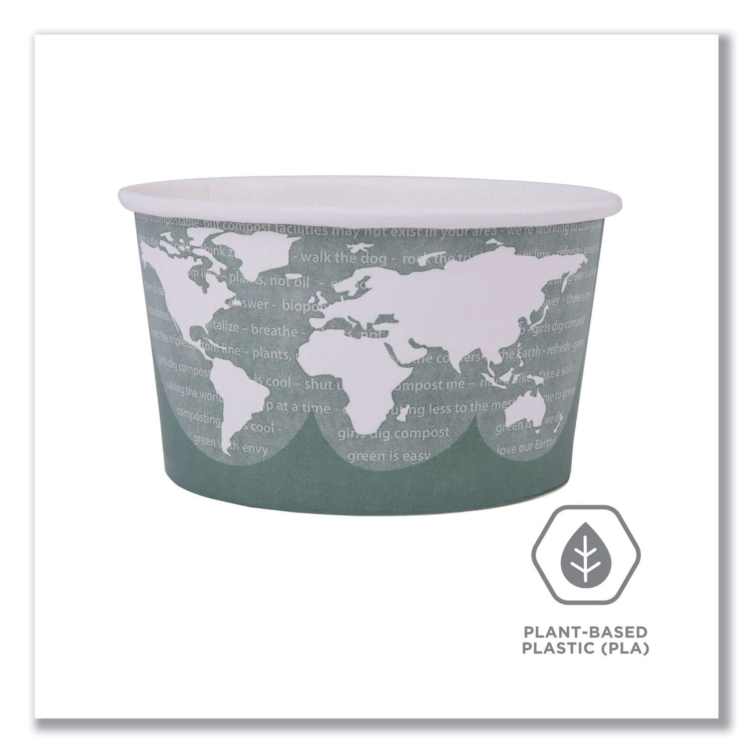 Planet+ Compostable Lid for 12/16/32 oz Food Containers