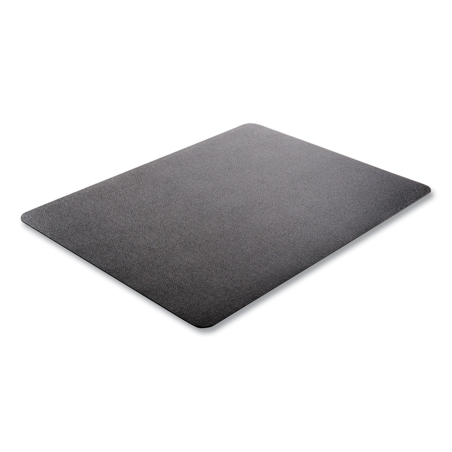 Economat Hard Floor Chair Mat, Rectangular, 45 x 53, Black