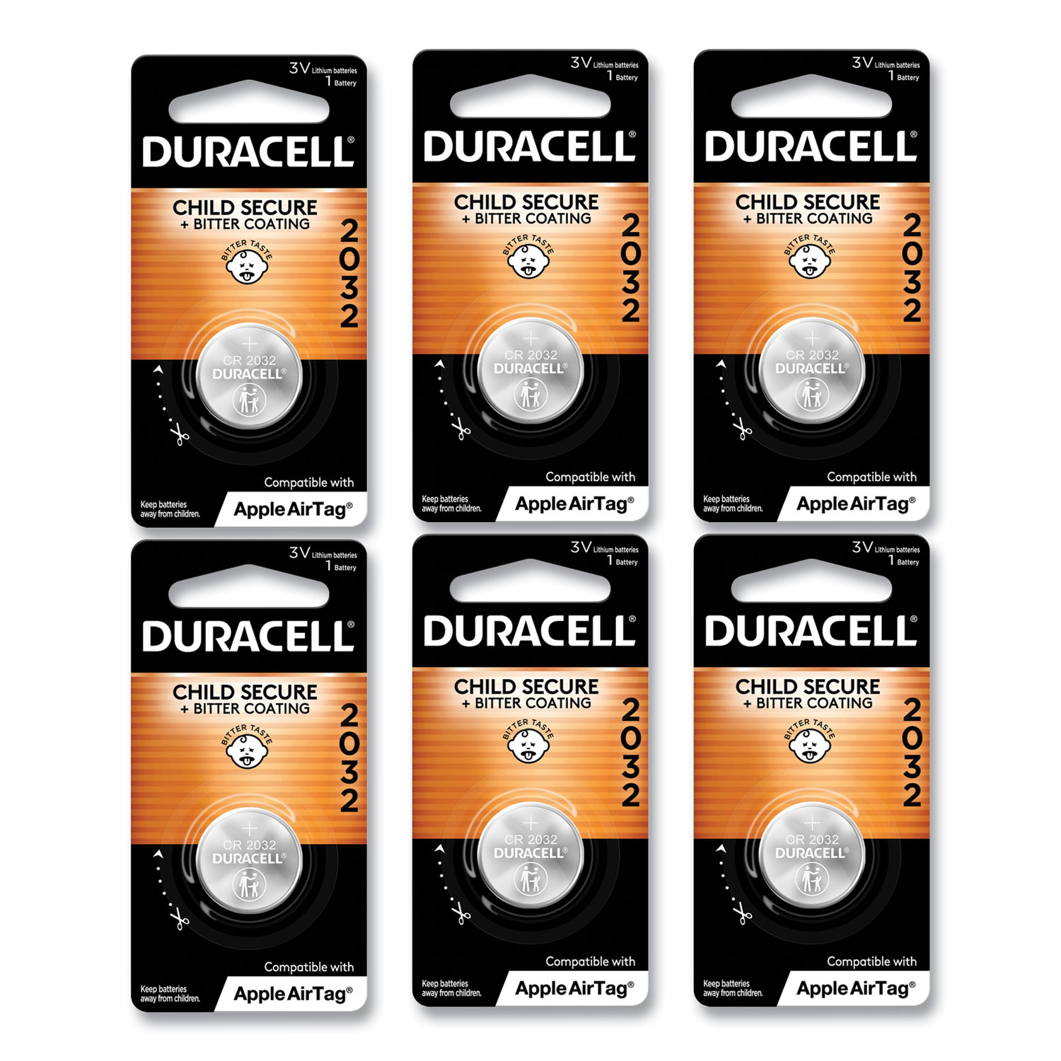 Duracell - 2032 3V Lithium Coin Battery - long lasting battery - 2 count 
