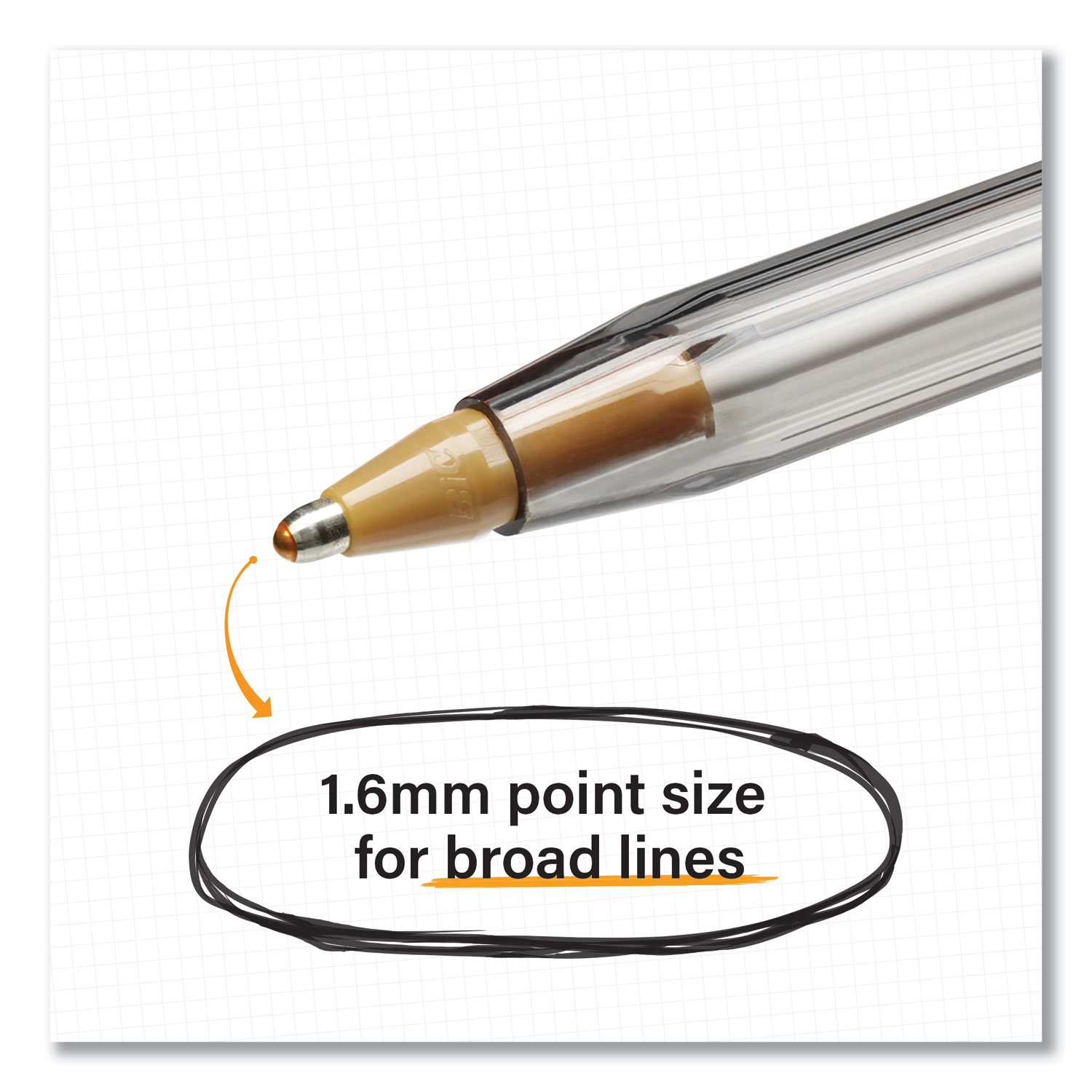 Cristal Xtra Bold Ballpoint Pen by BIC® BICMSBP241BLU