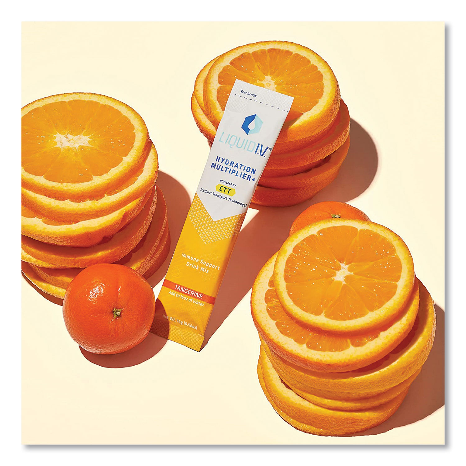 Immune Support, Tangerine, 0.56 oz Packet, 10/Pack - Bethesda