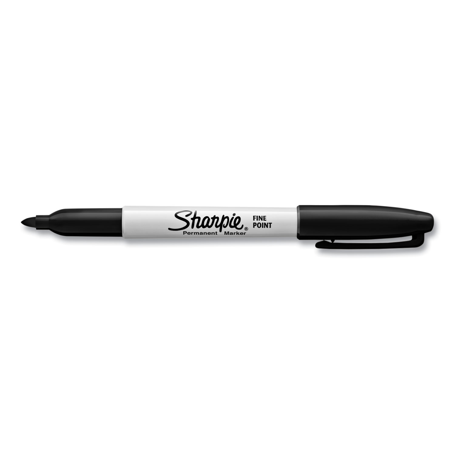 Fine Tip Permanent Marker Value Pack with (1) Bonus S-Gel 0.7 mm Black Ink  Pen, Fine Bullet Tip Markers, Black Ink, 36/Pack - Western Stationers