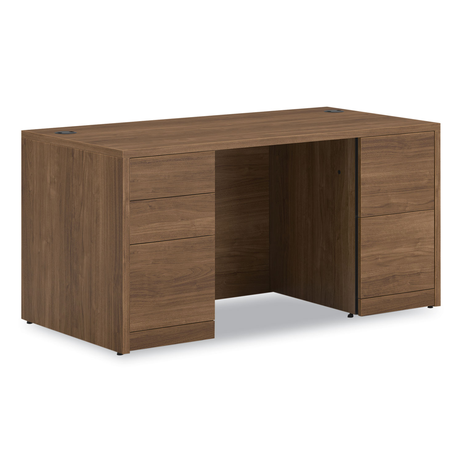 10500 Series Double Pedestal Desk With Full Pedestals, 60" X 30" X 29.5 ...