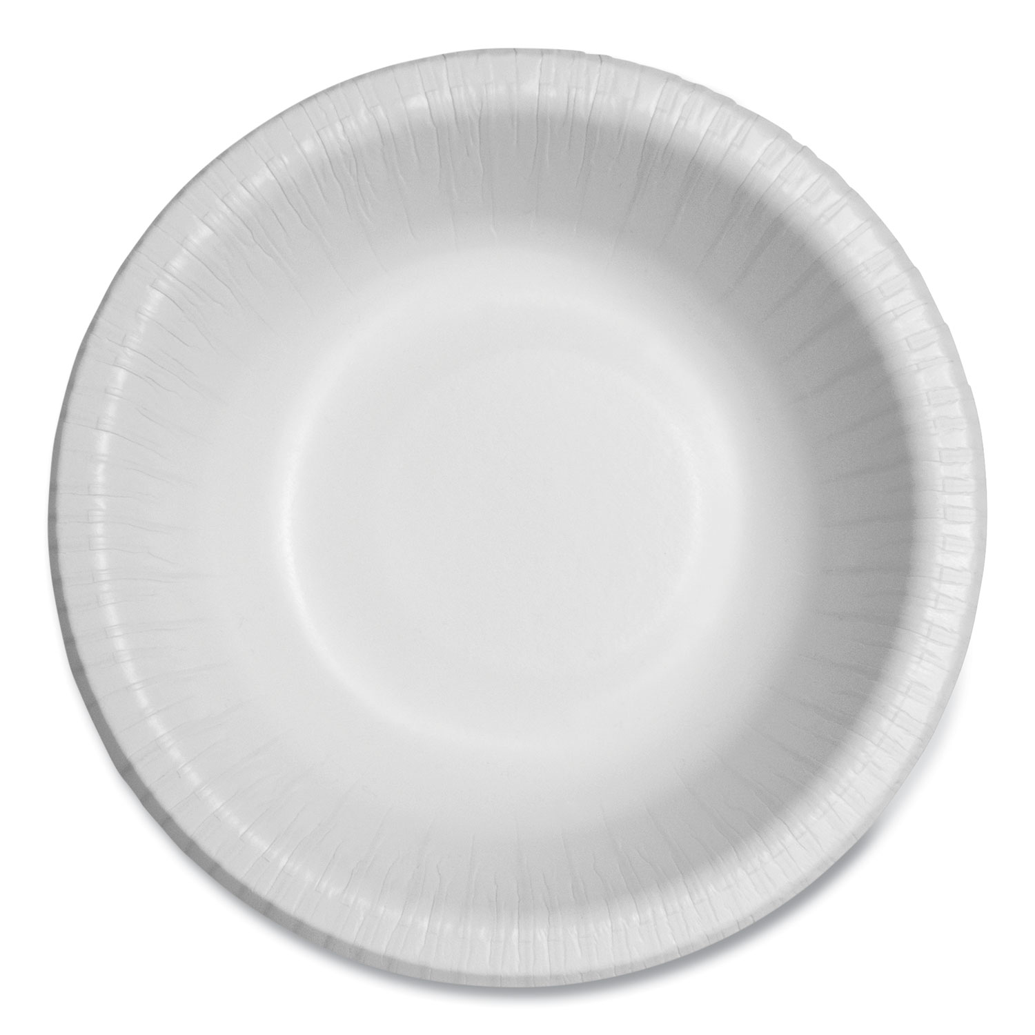 Bare Eco-Forward Clay-Coated Paper Dinnerware, ProPlanet Seal, Bowl, 12 oz, White, 125/Bag, 8 Bags/Carton