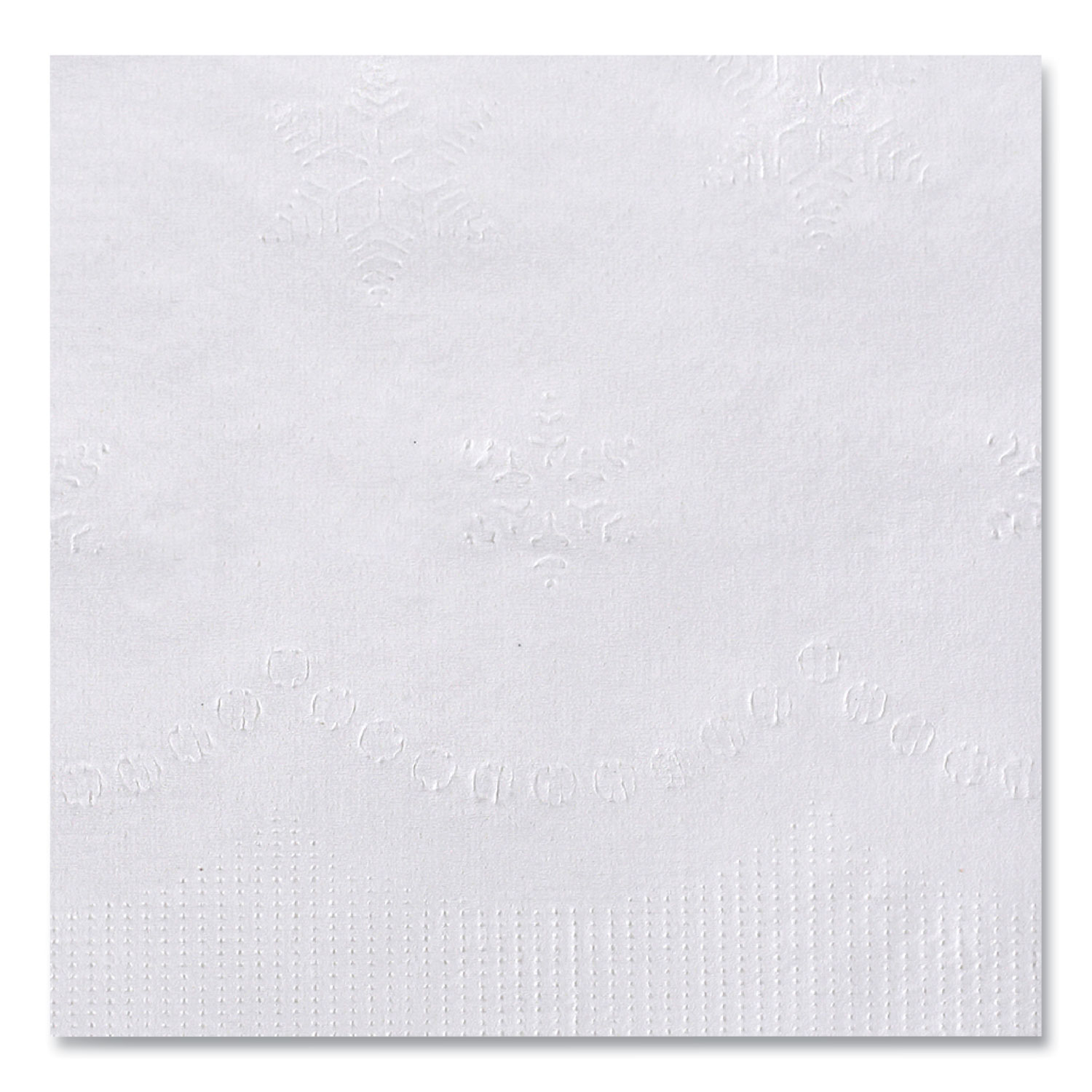 1/8-Fold Dinner Napkins, 2-Ply, 15 in. x 17 in., White, 300/Pack, 10  Packs/Carton