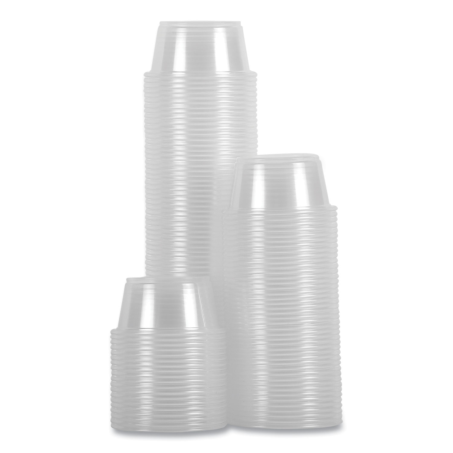 Boardwalk BWKPRTN2TS | 2 oz. Polypropylene Souffle/Portion Cups - Clear (2500/Carton)