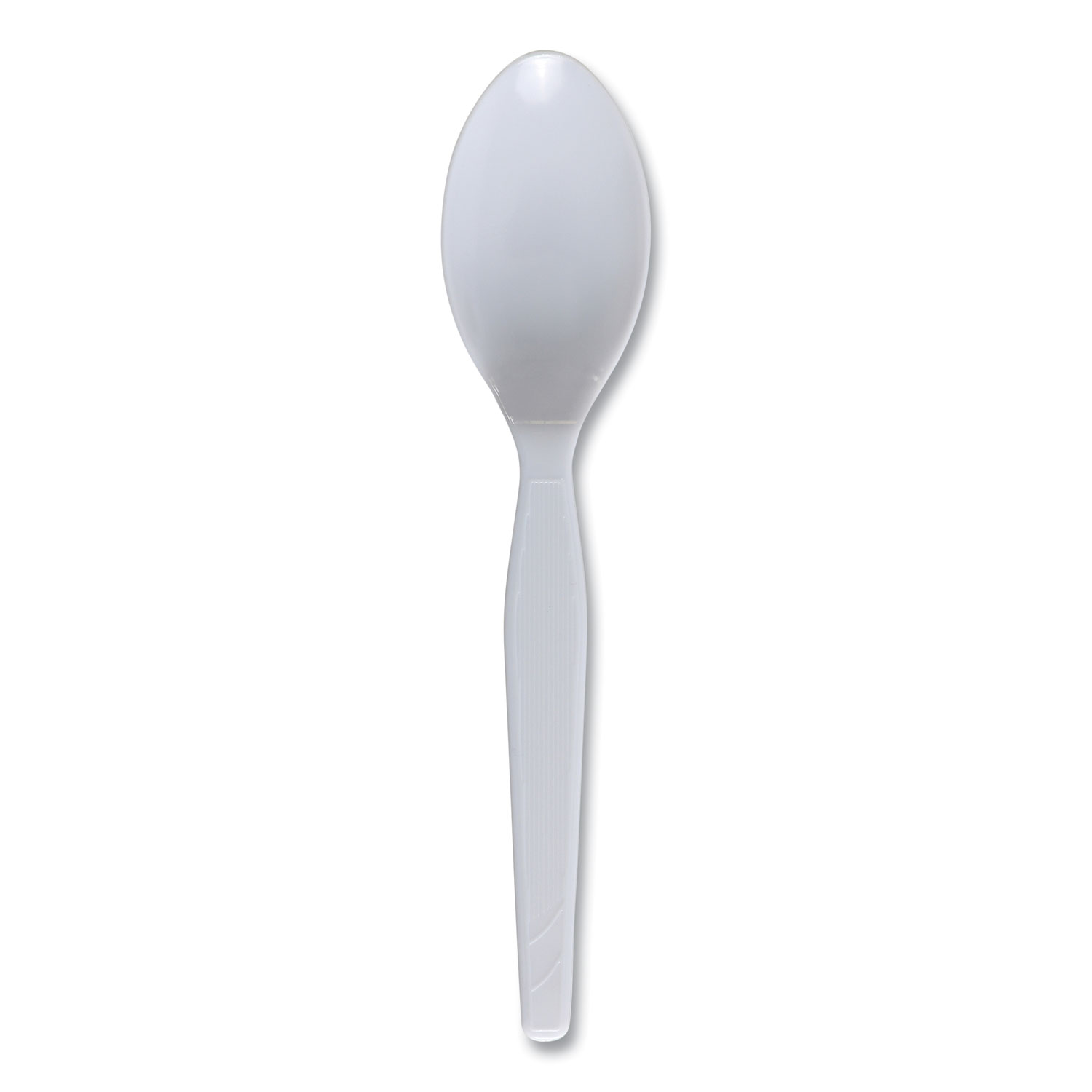 1000 Pack Plastic Tea Spoons Lightweight - White