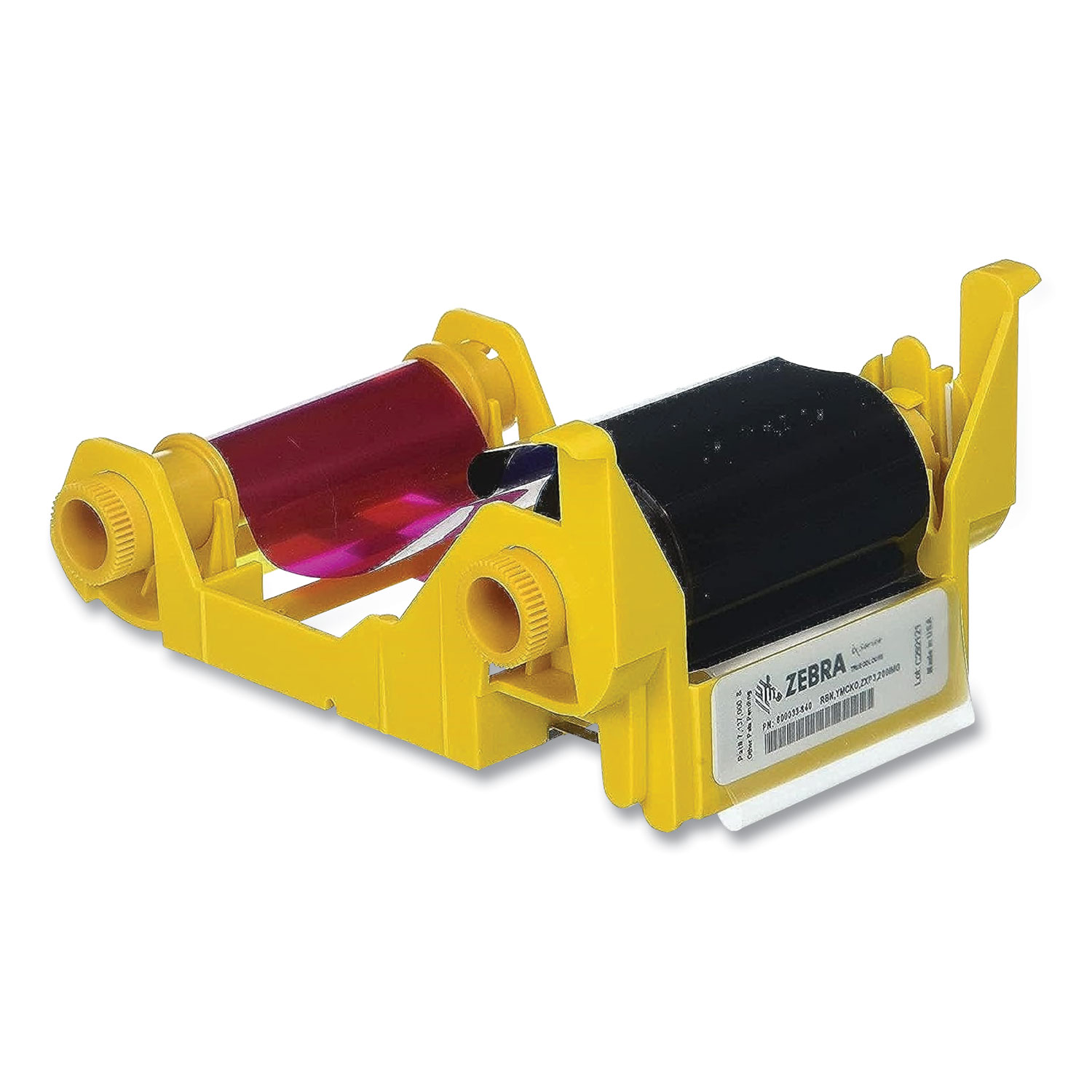 800033-840 True Colors Wax Ribbon, Black/Cyan/Magenta/Yellow