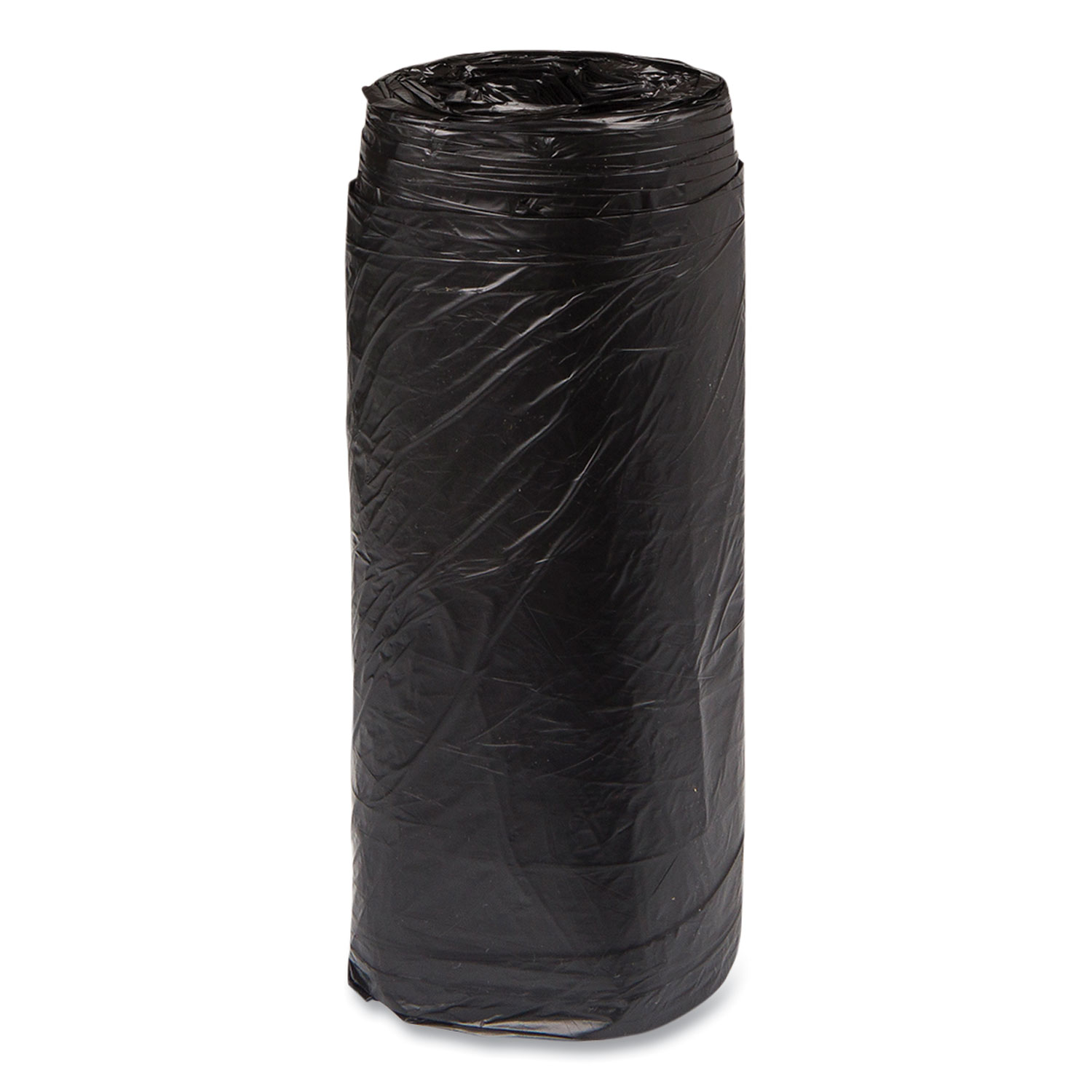 High-Density Can Liners, 10 gal, 8 mic, 24 x 24, Natural, 50 Bags/Roll,  20 Rolls/Carton - Office Source 360