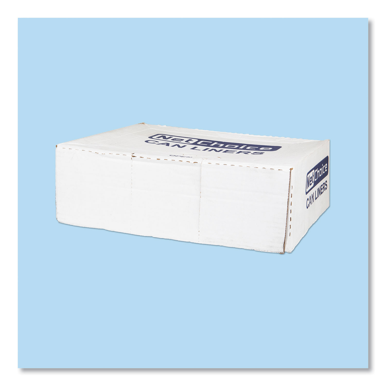 Inteplast 30 gal. Clear High-Density Can Liner (25-Rolls)