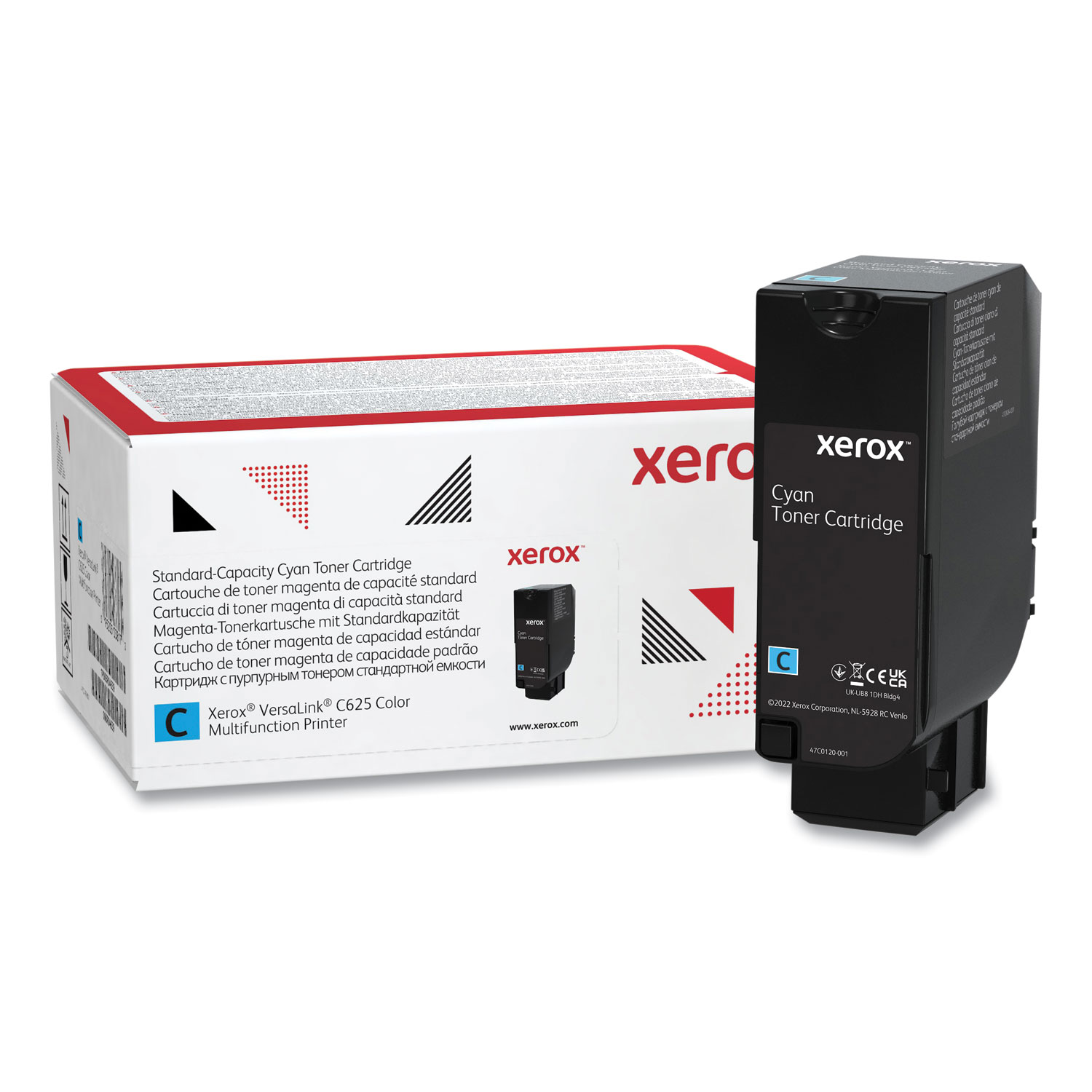 006R04617 Toner, 6,000 Page-Yield, Cyan 006R04617 Toner, 6,000 Page-Yield, Cyan