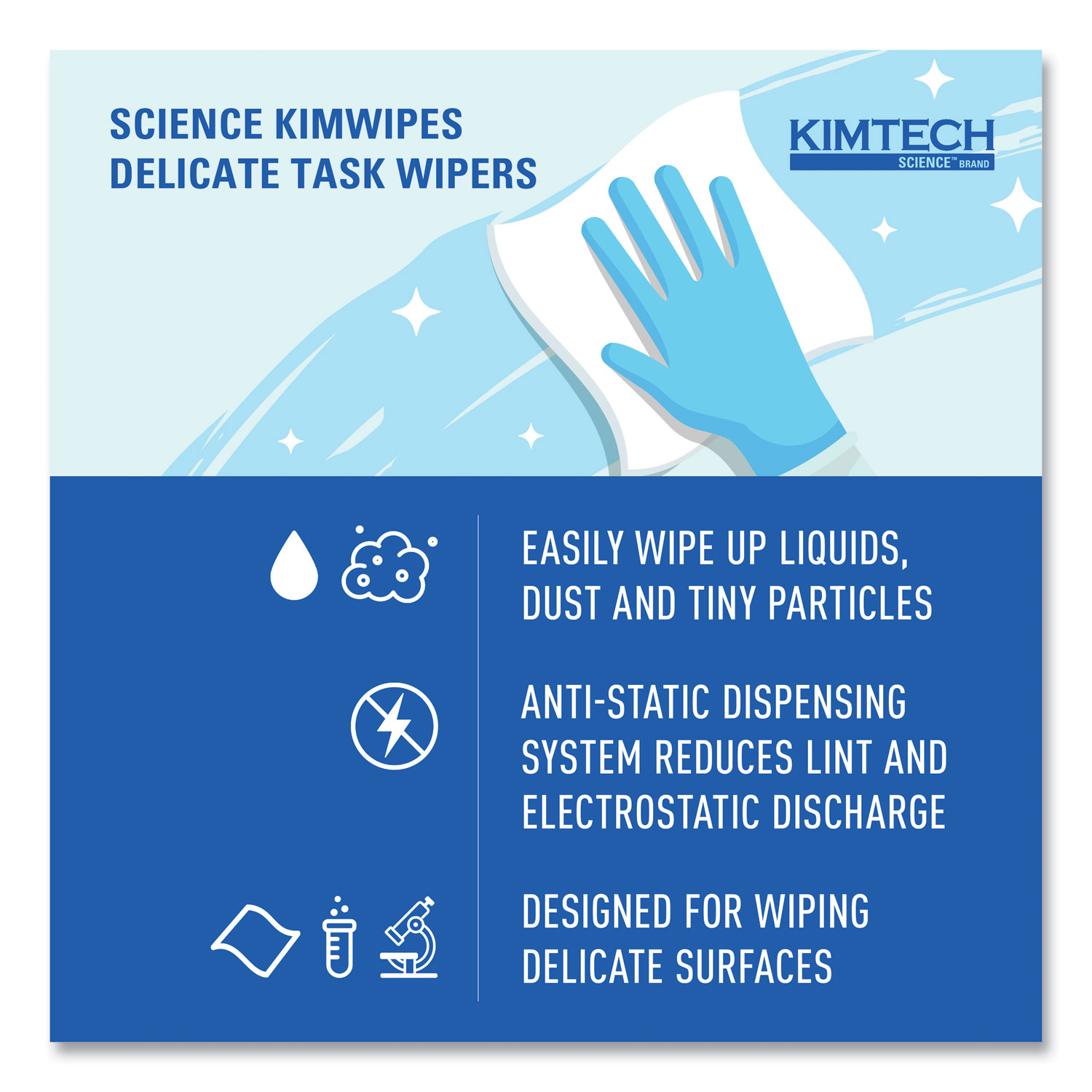 CLEAN WIPE Delicate Task Wipes