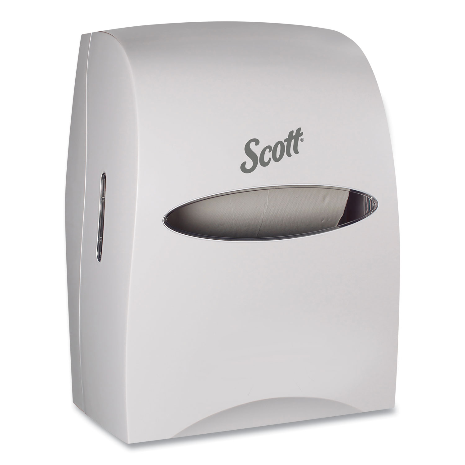 Essential Manual Hard Roll Towel Dispenser, 13.06 x 11 x 16.94, White