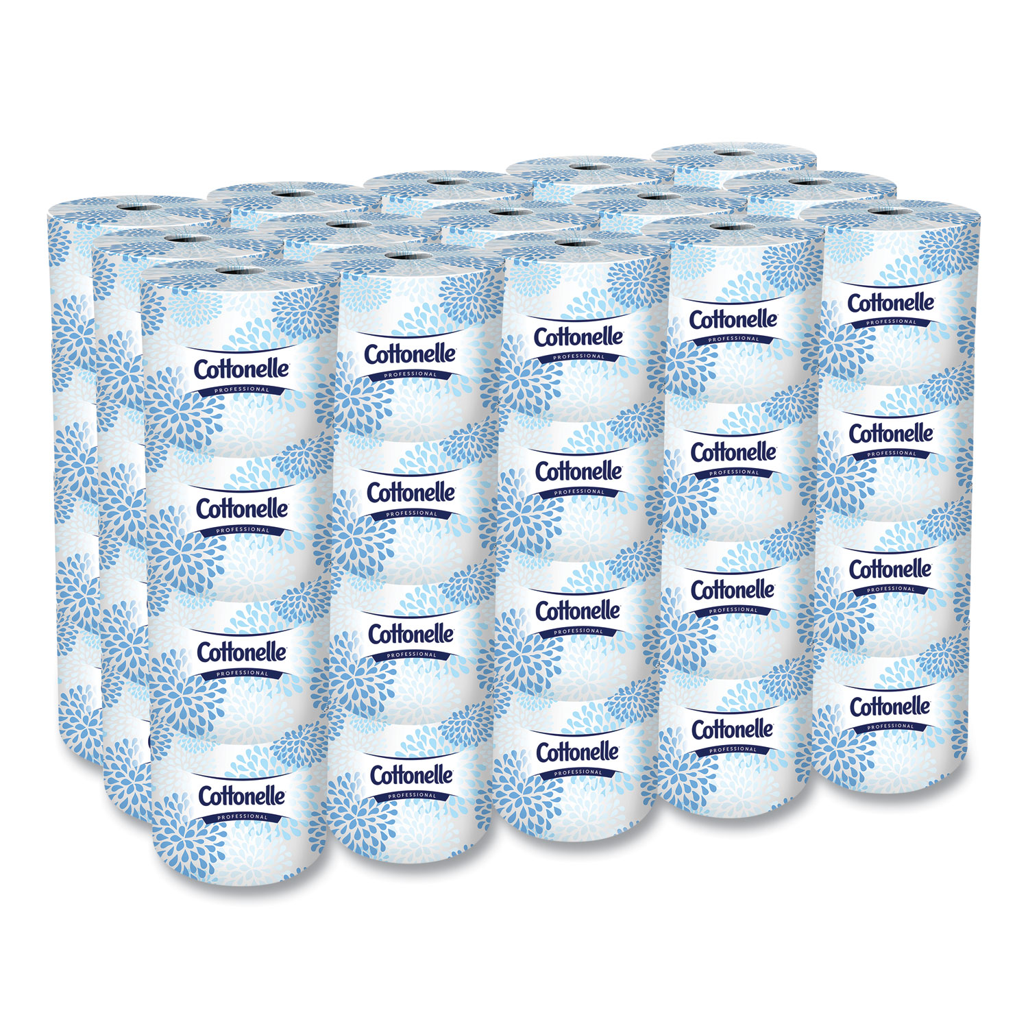 Cottonelle Professional Bulk Toilet Paper for Business (17713), Standard  Toilet Paper Rolls, 2-PLY, White, 60 Rolls / Case, 451 Sheets / Roll 