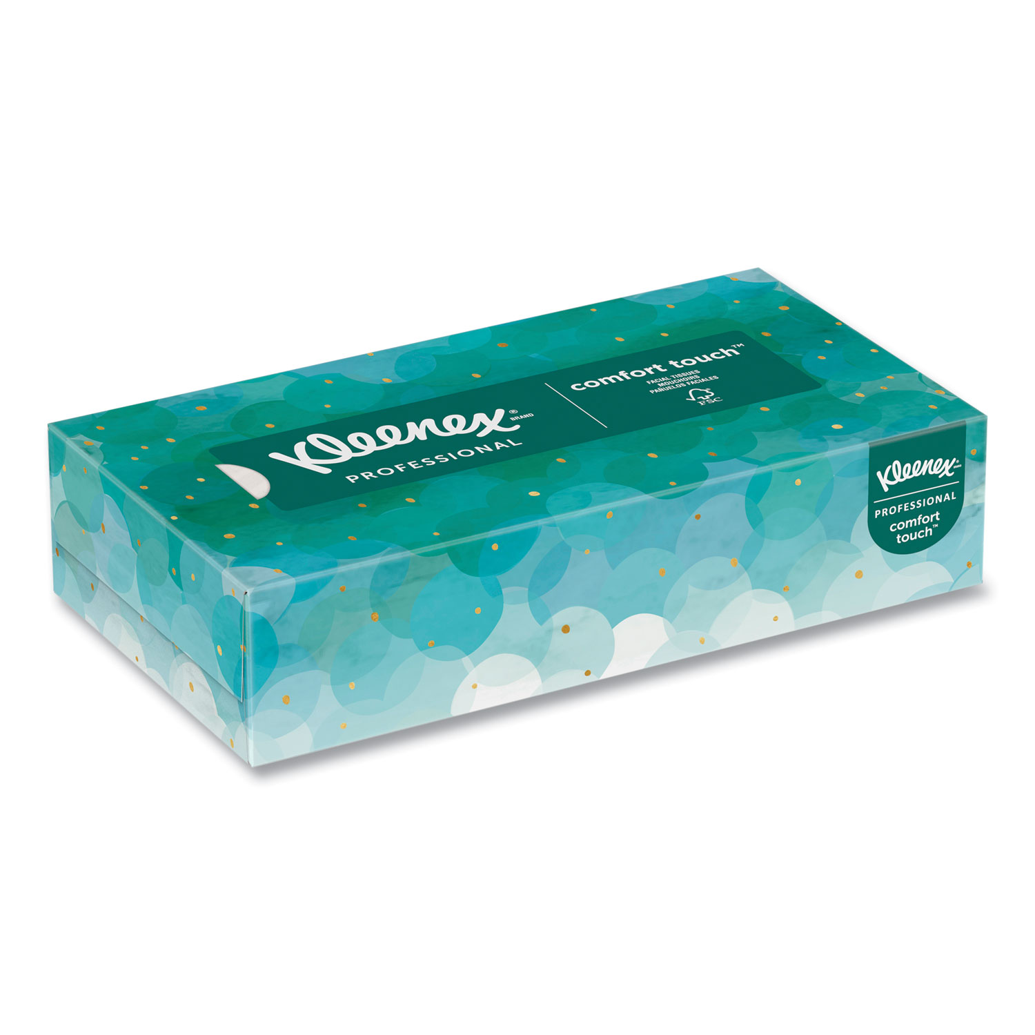 White Facial Tissue for Business, 2-Ply, White, Pop-Up Box, 100 Sheets/Box